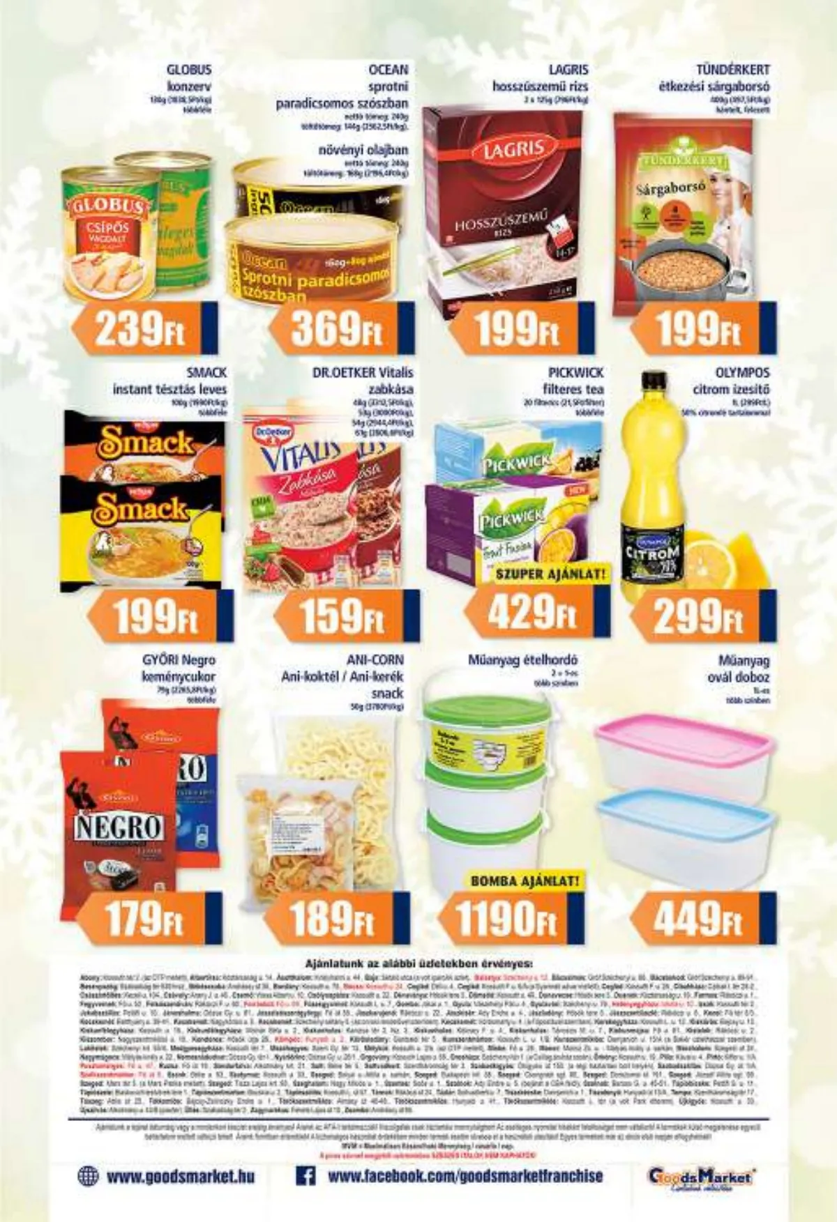 Goods akciós újság Market 01.06–01.06 – 4. oldal
