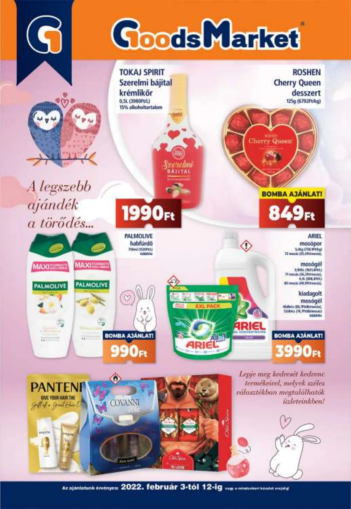 Goods akciós újság Market 02.03–02.12
