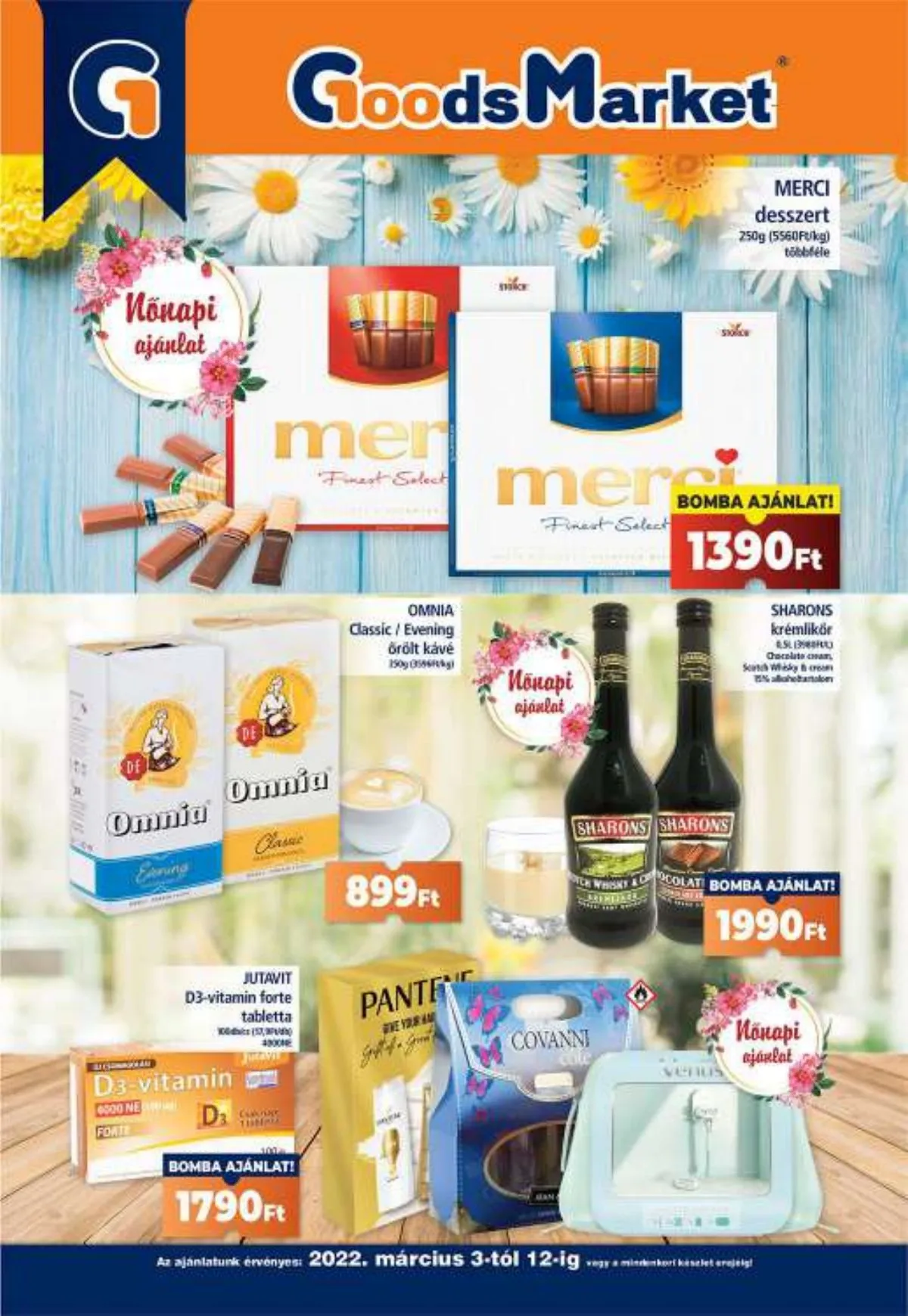 Goods akciós újság Market 03.03–03.12