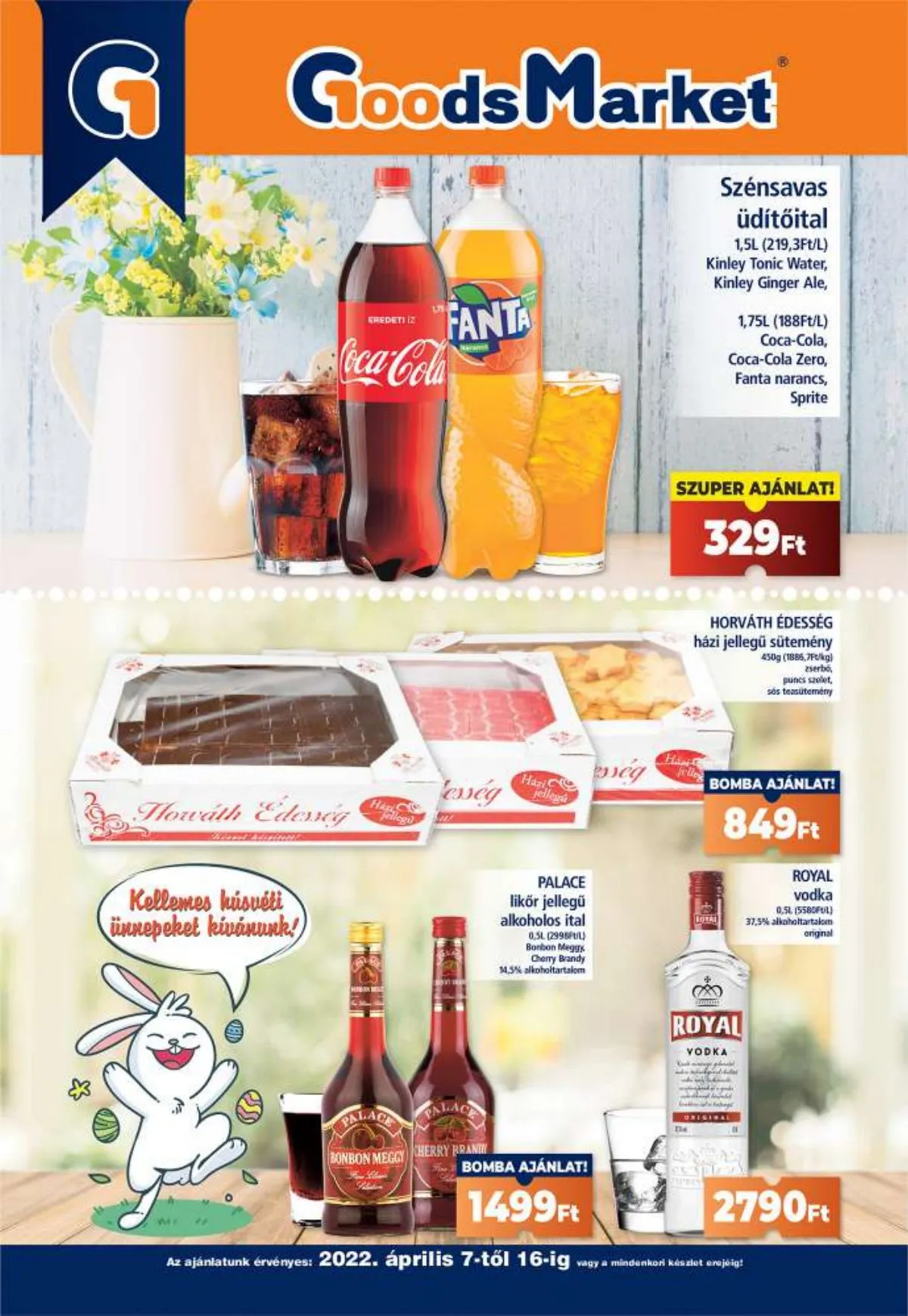 Goods akciós újság Market 04.07–04.16