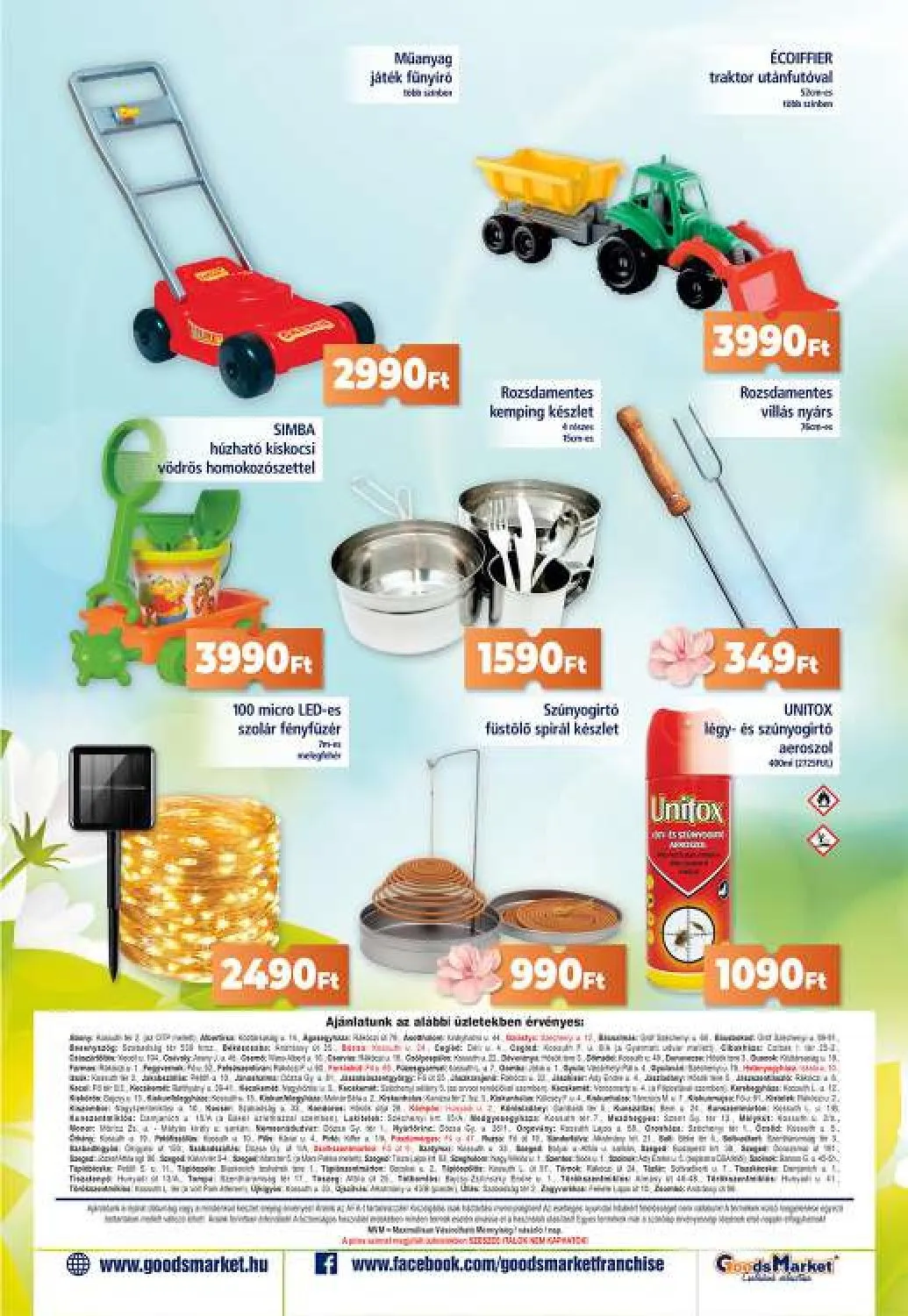 Goods akciós újság Market 06.09–06.18 – 8. oldal