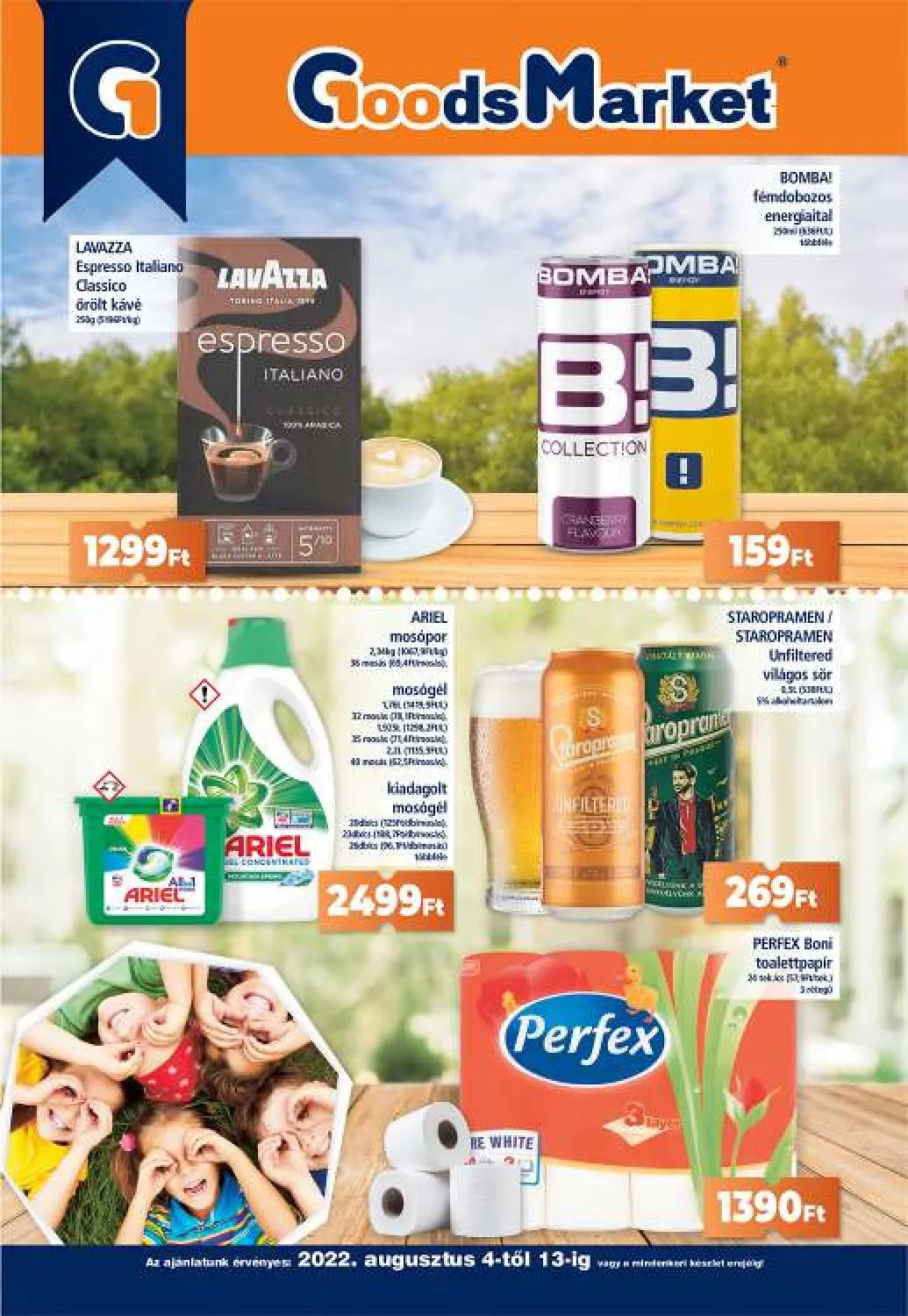 Goods akciós újság Market 08.04–08.13