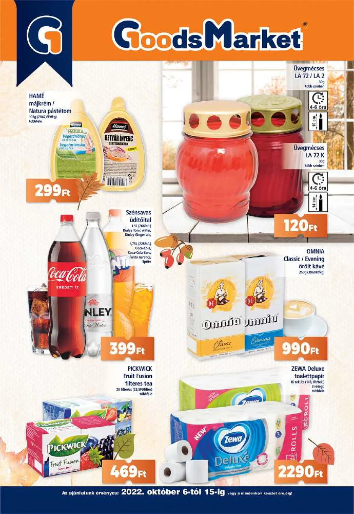 Goods akciós újság Market 10.06–10.15
