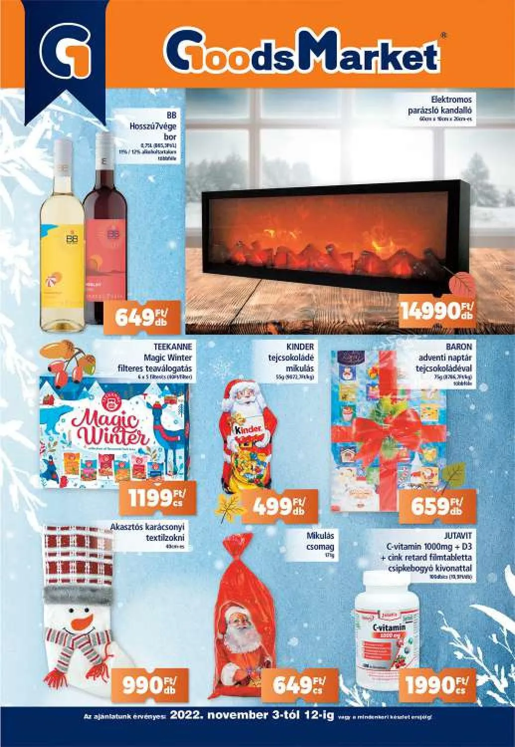 Goods akciós újság Market 11.03–11.12