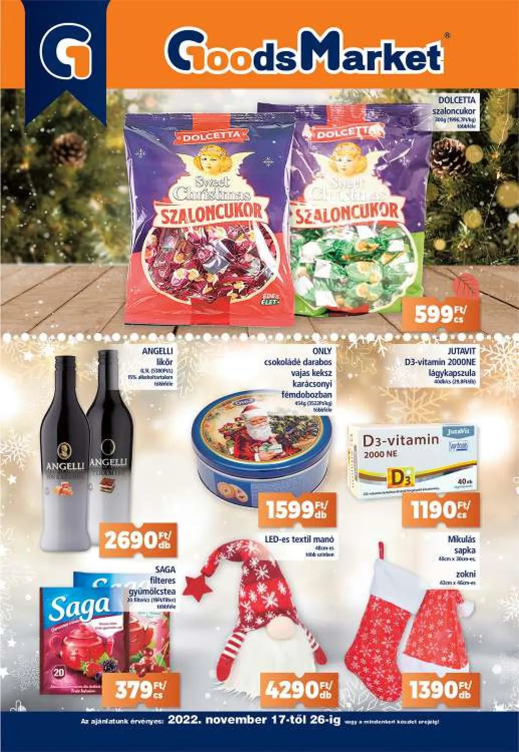 Goods akciós újság Market 11.17–11.26