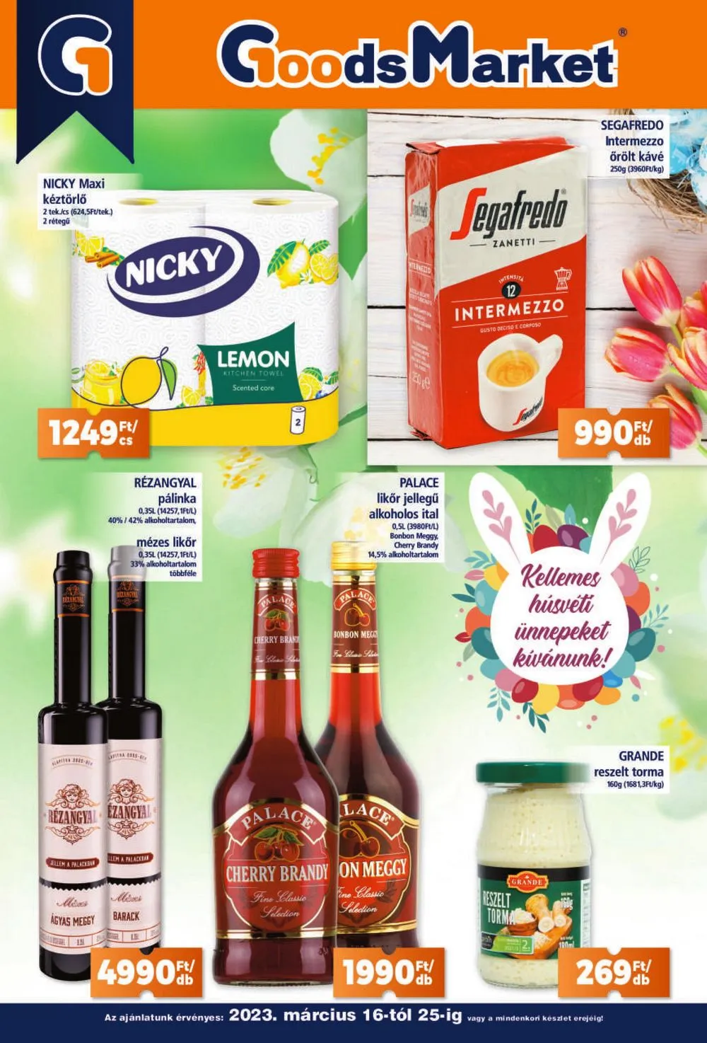 Goods akciós újság Market 03.16–03.25