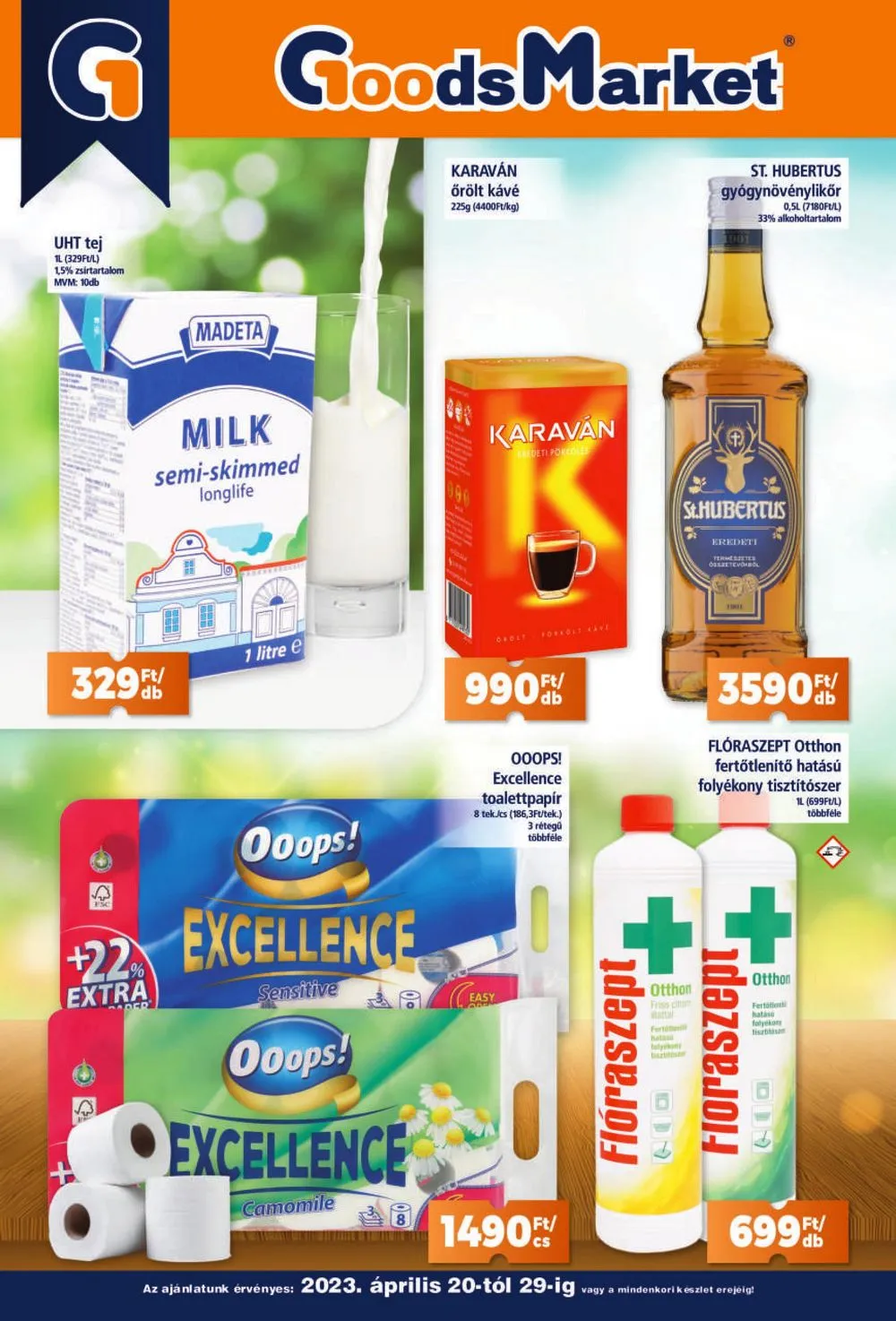 Goods akciós újság Market 04.20–04.29