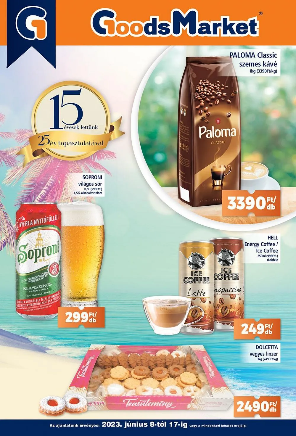Goods akciós újság Market 06.08–06.17