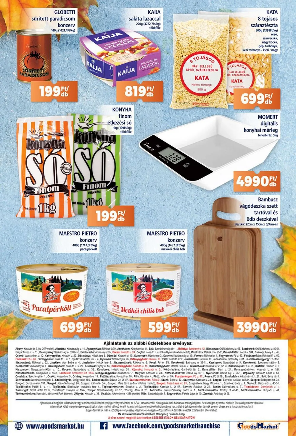 Goods akciós újság Market 11.02–11.11 – 8. oldal