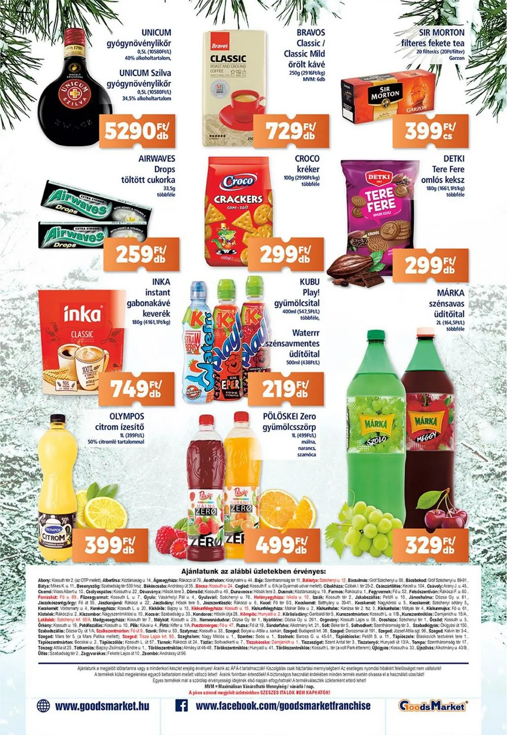 Goods akciós újság Market 01.18–01.27 – 8. oldal