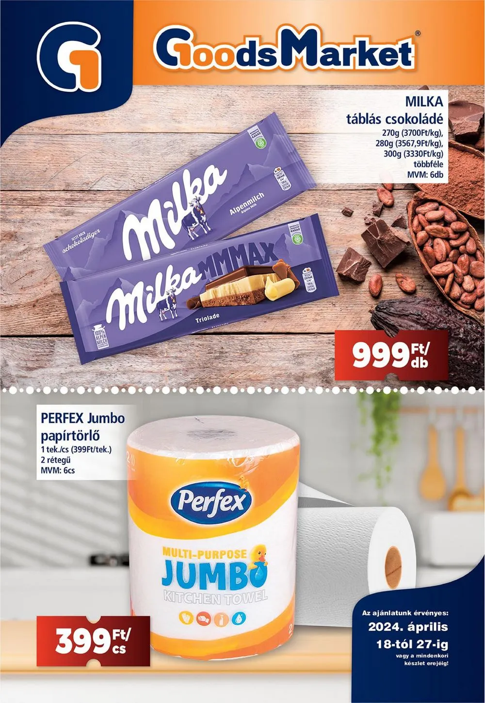 Goods akciós újság Market 04.18–04.27