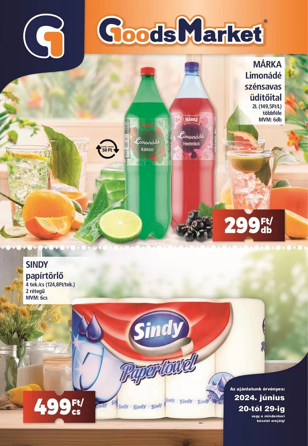 Goods akciós újság Market 06.20–06.29