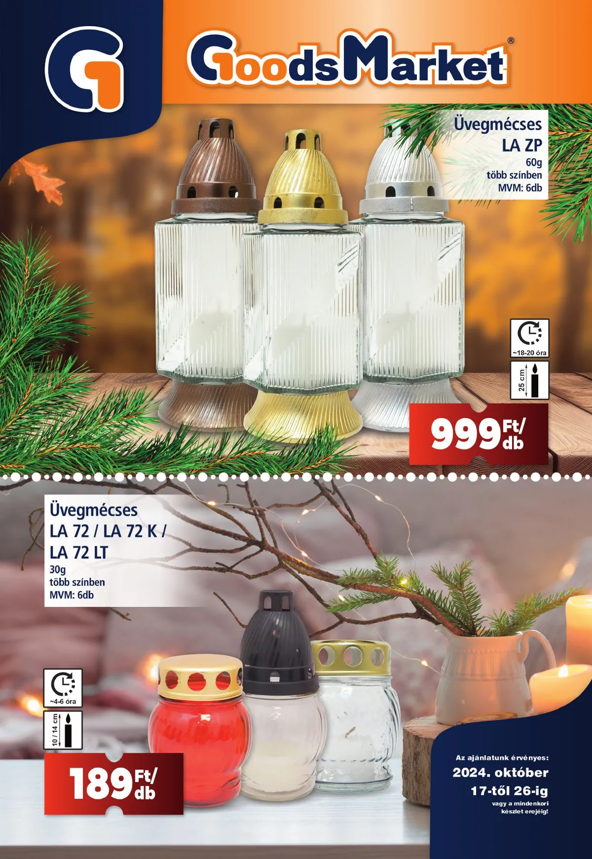 Goods akciós újság Market 10.17–10.26