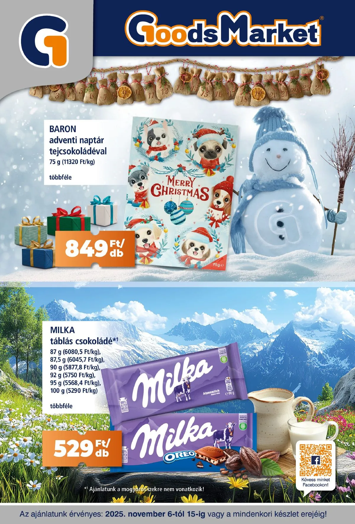 Goods akciós újság Market 11.06–11.15