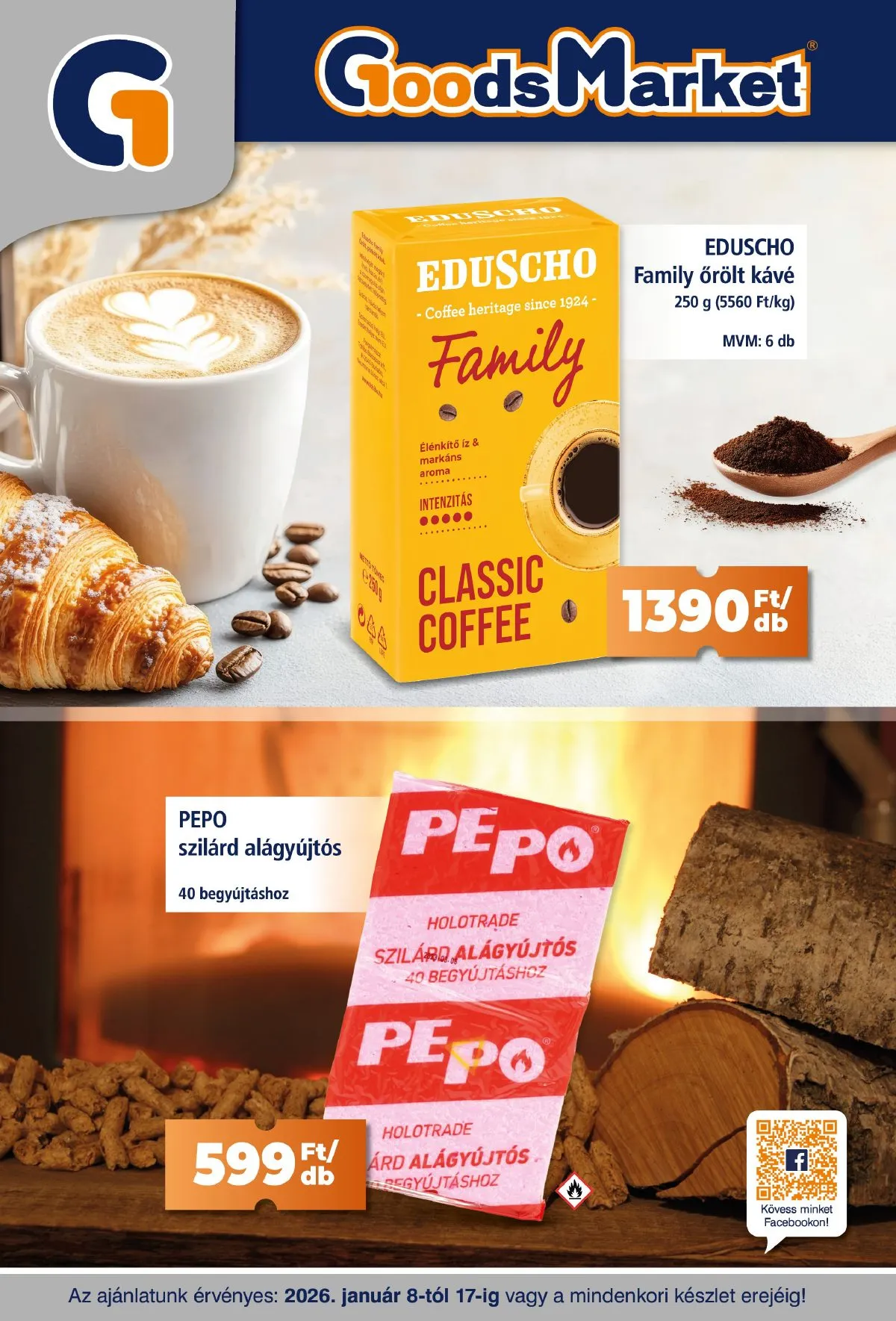 Goods akciós újság Market 01.08–01.17