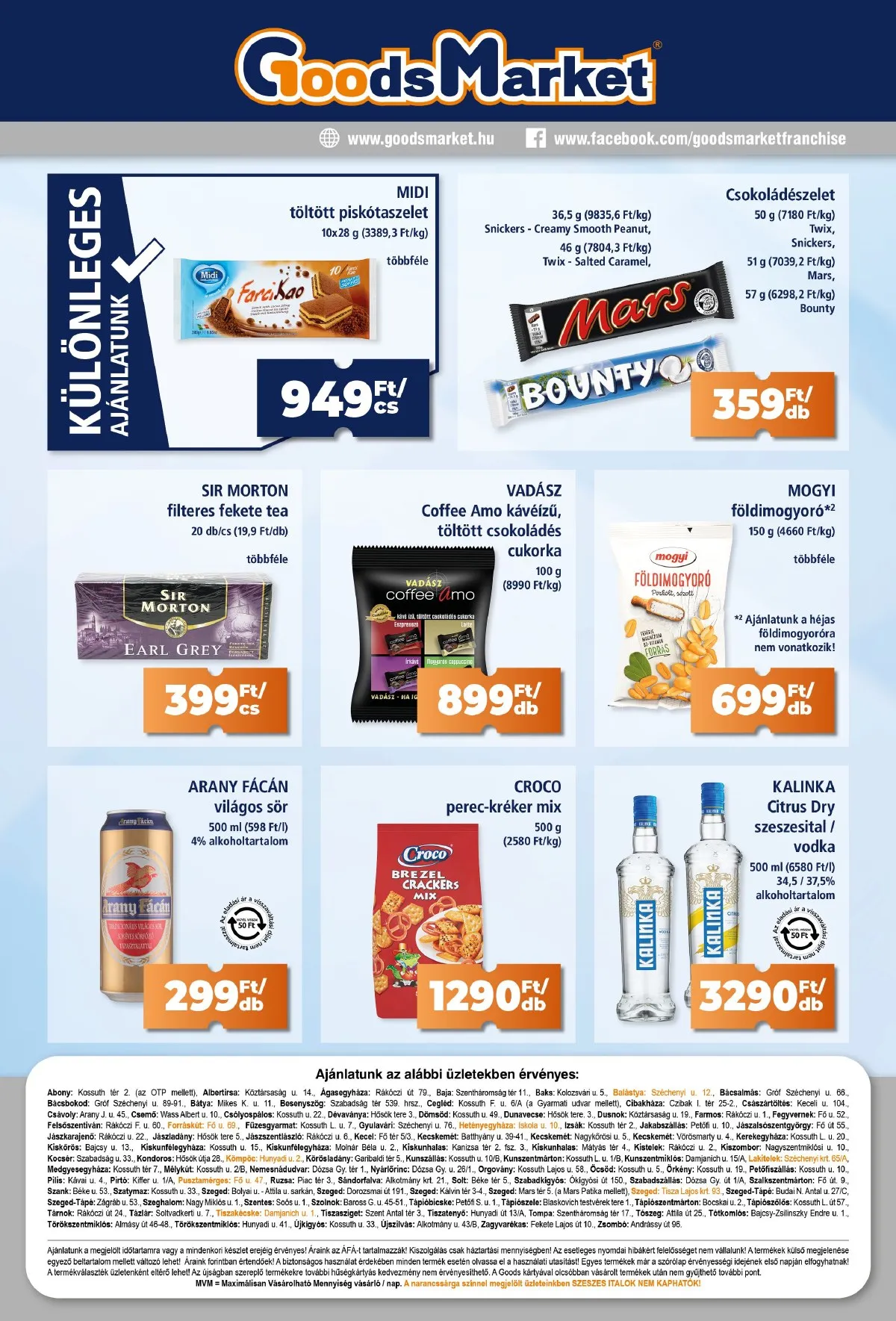 Goods akciós újság Market 01.22–01.31 – 6. oldal