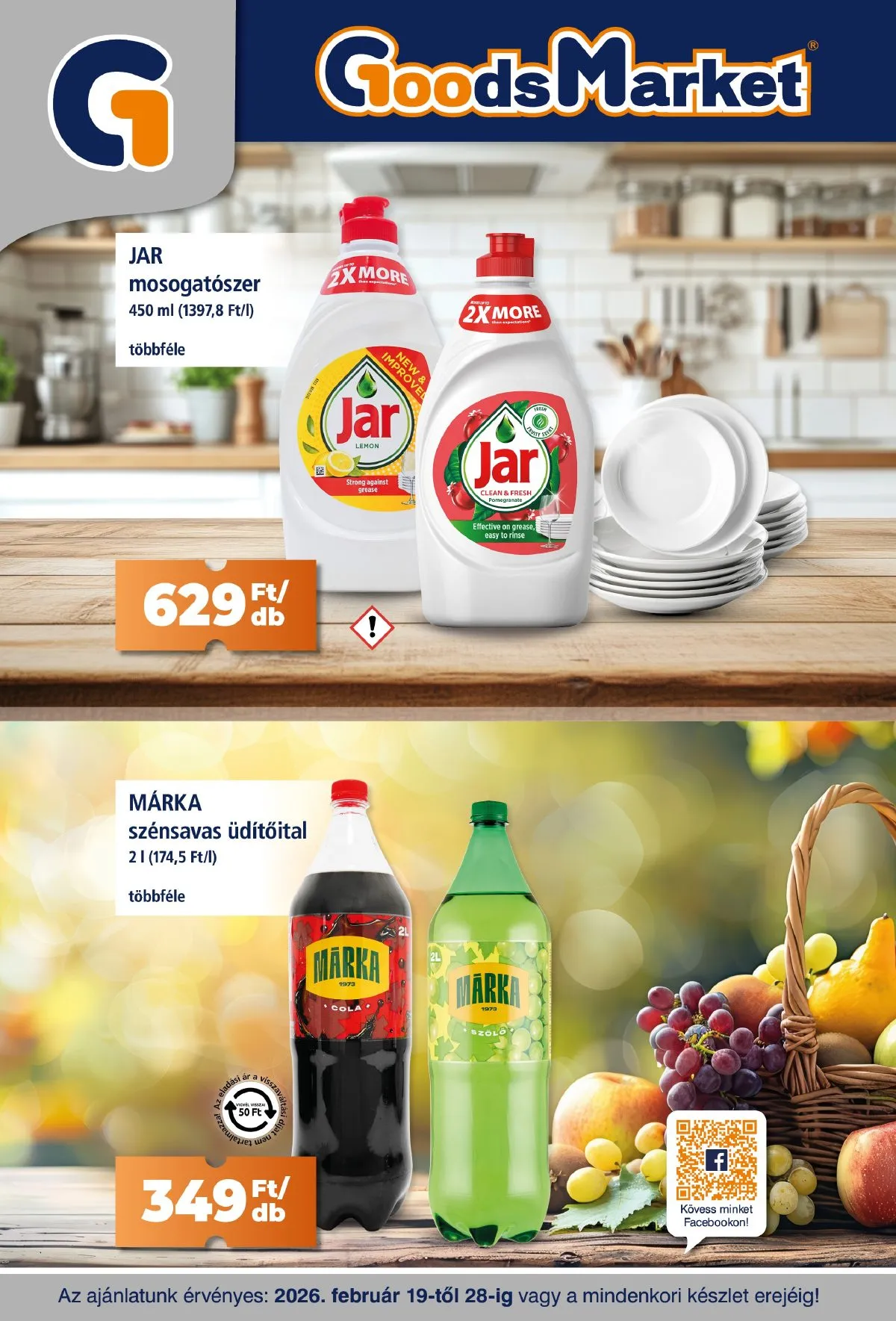 Goods akciós újság Market 02.19–02.28