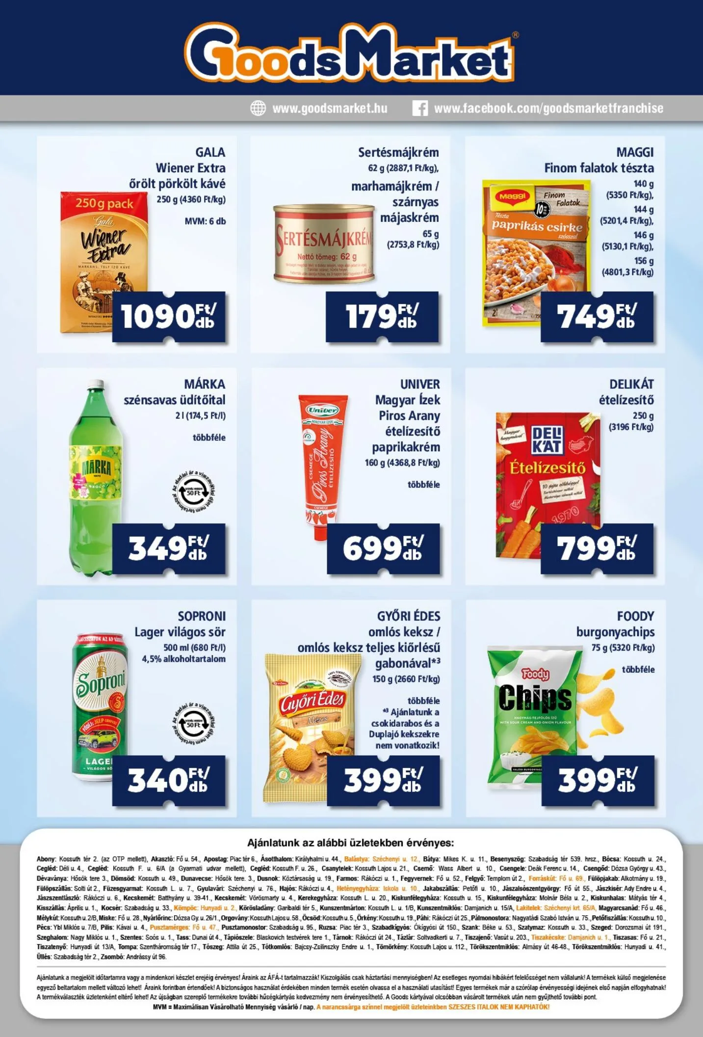 Goods akciós újság Market 07.02–07.11 – 4. oldal