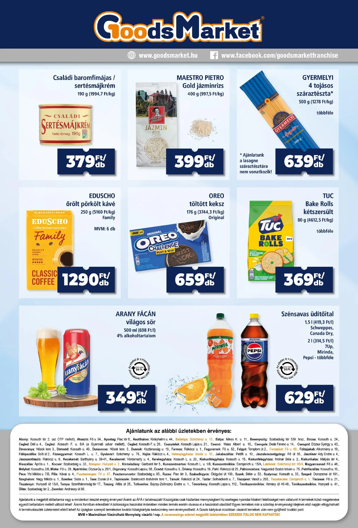 Goods akciós újság Market 07.16–07.25 – 4. oldal