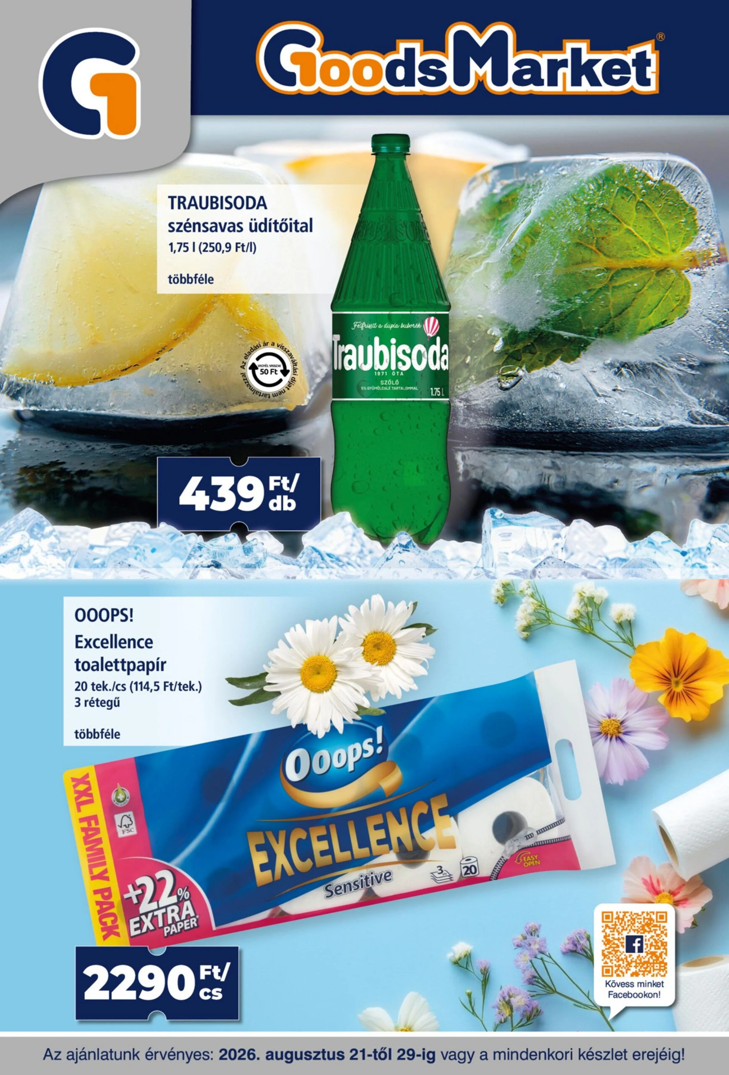 Goods akciós újság Market 08.21–08.29