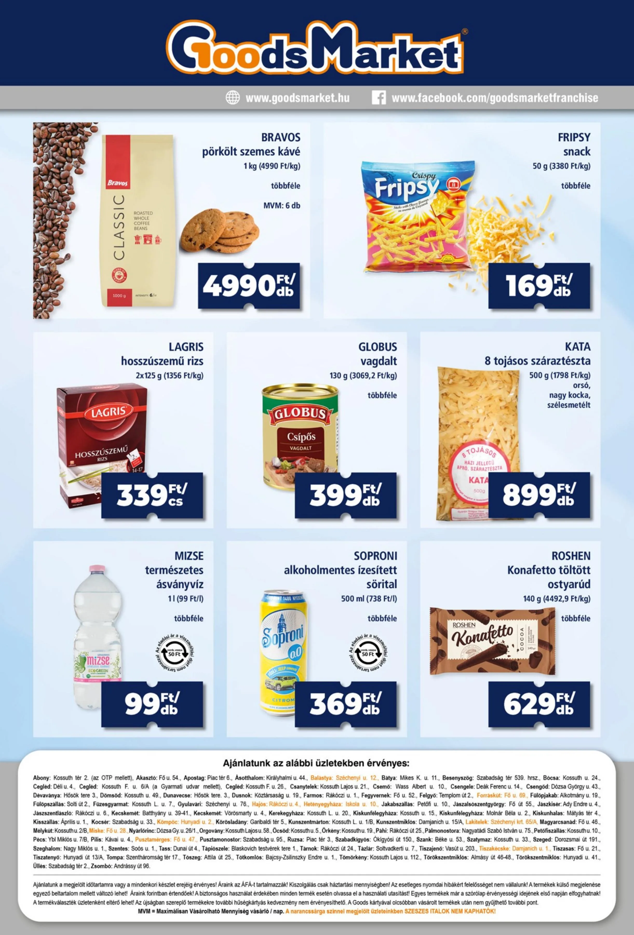 Goods akciós újság Market 08.21–08.29 – 4. oldal