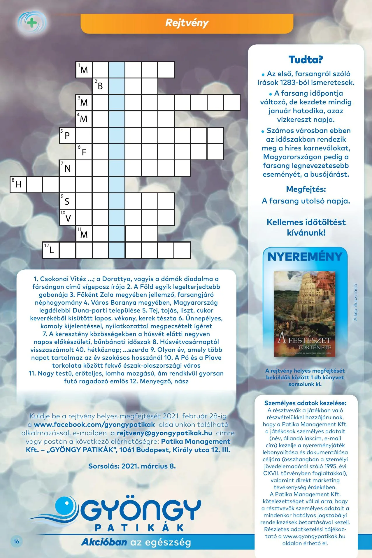 Gyongy akciós újság Patika 02.01–02.28 – 16. oldal