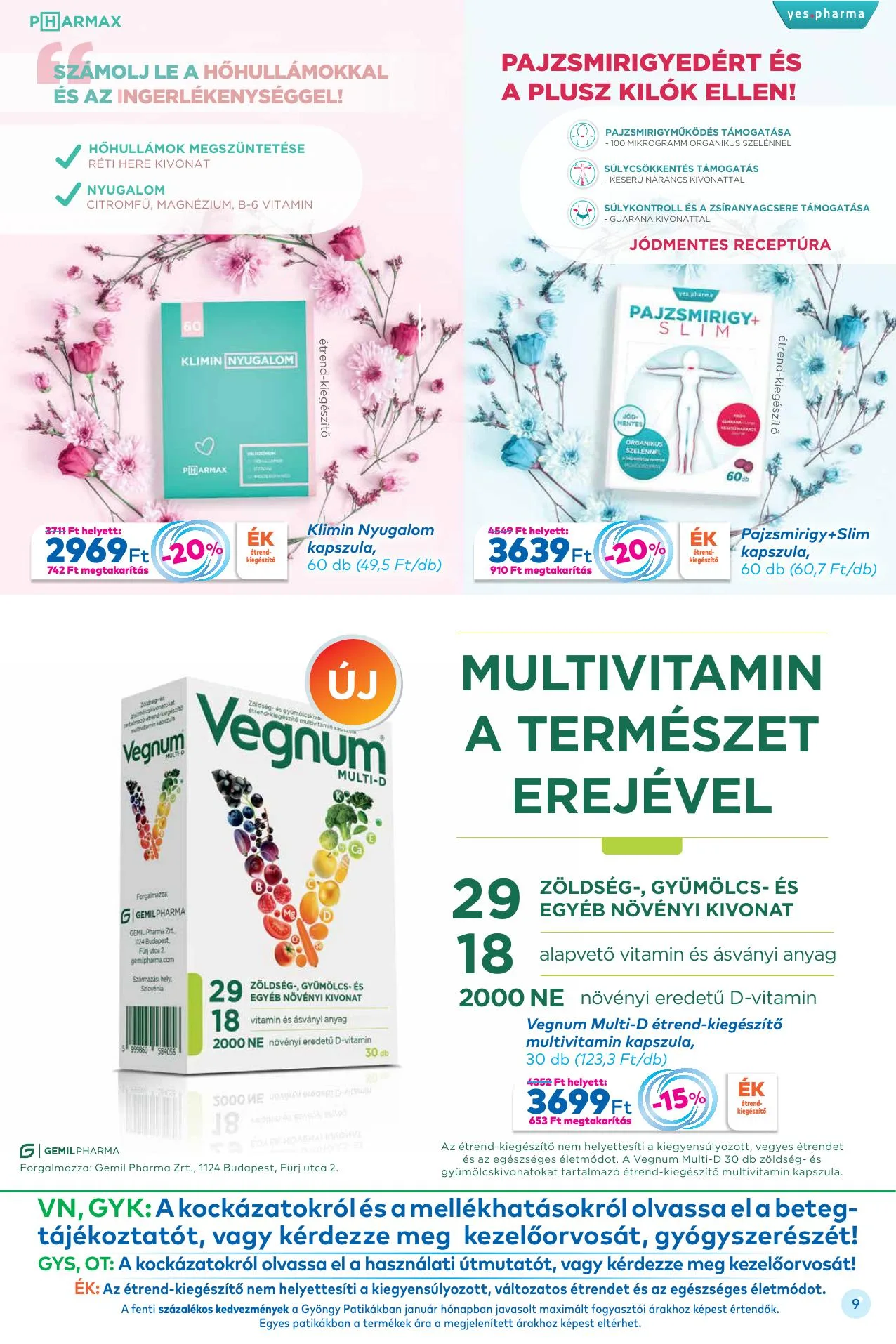 Gyongy akciós újság Patika 02.01–02.28 – 9. oldal