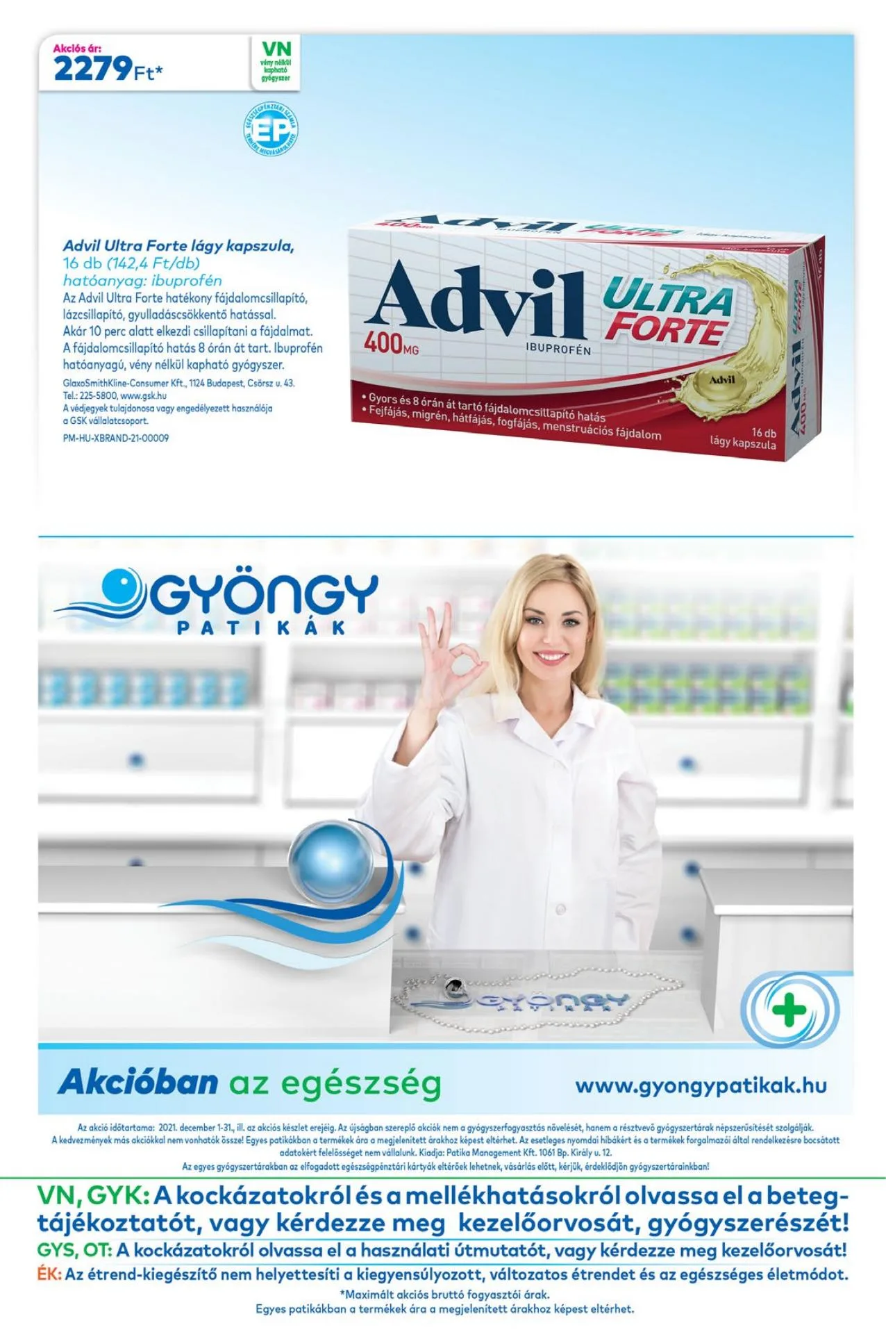 Gyongy akciós újság Patika 12.01–12.31 – 11. oldal