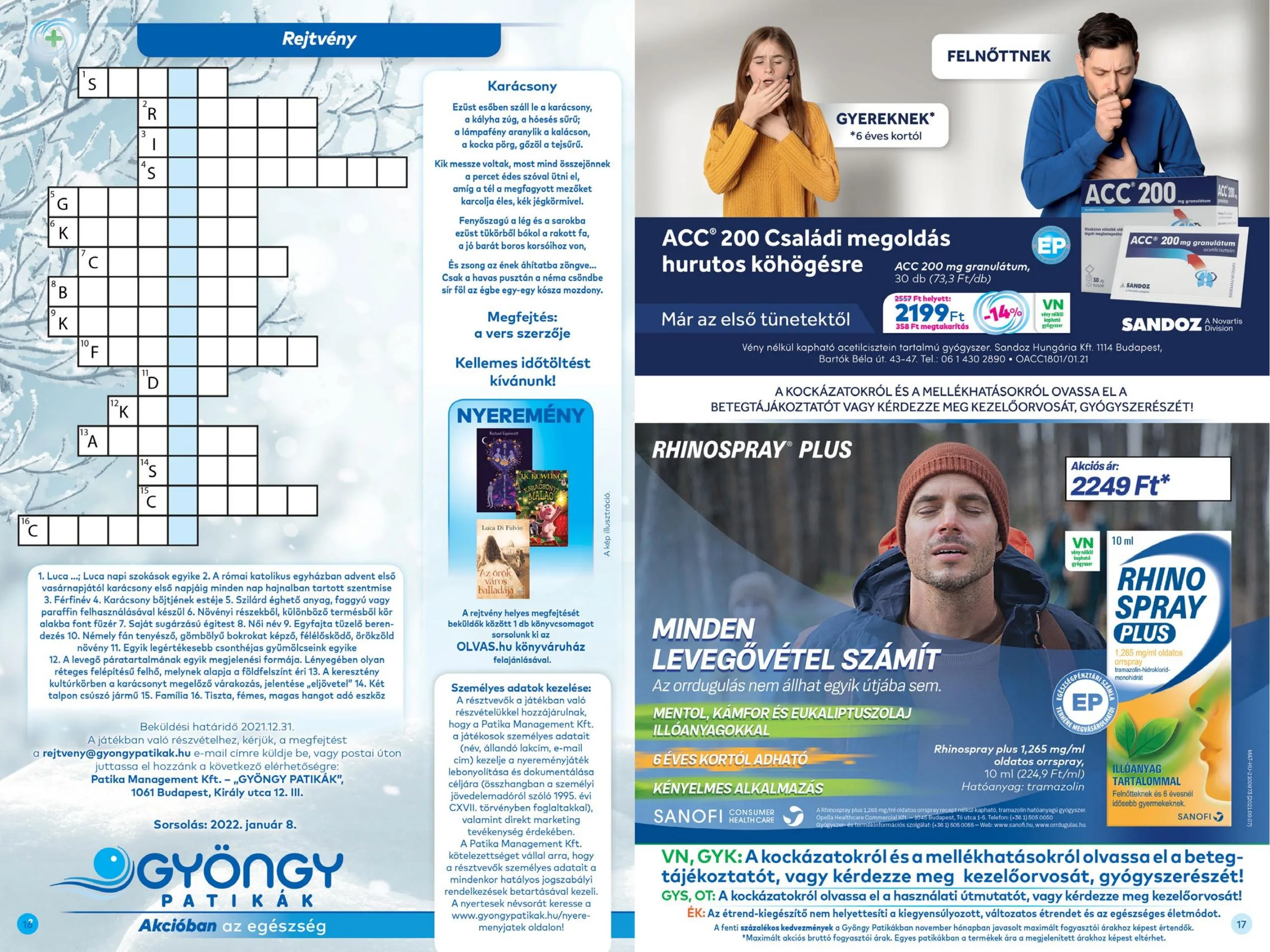 Gyongy akciós újság Patika 12.01–12.31 – 9. oldal
