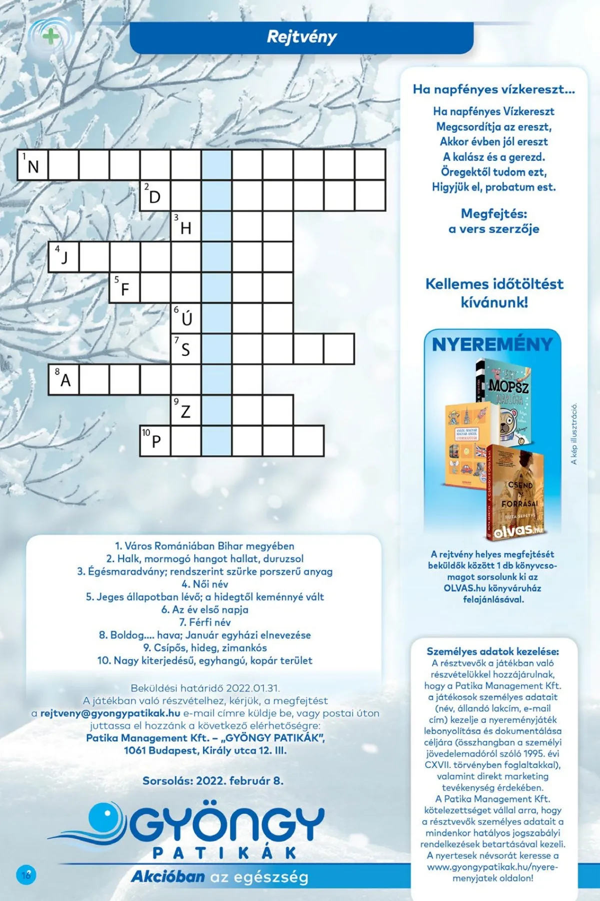 Gyongy akciós újság Patika 01.01–01.01 – 16. oldal