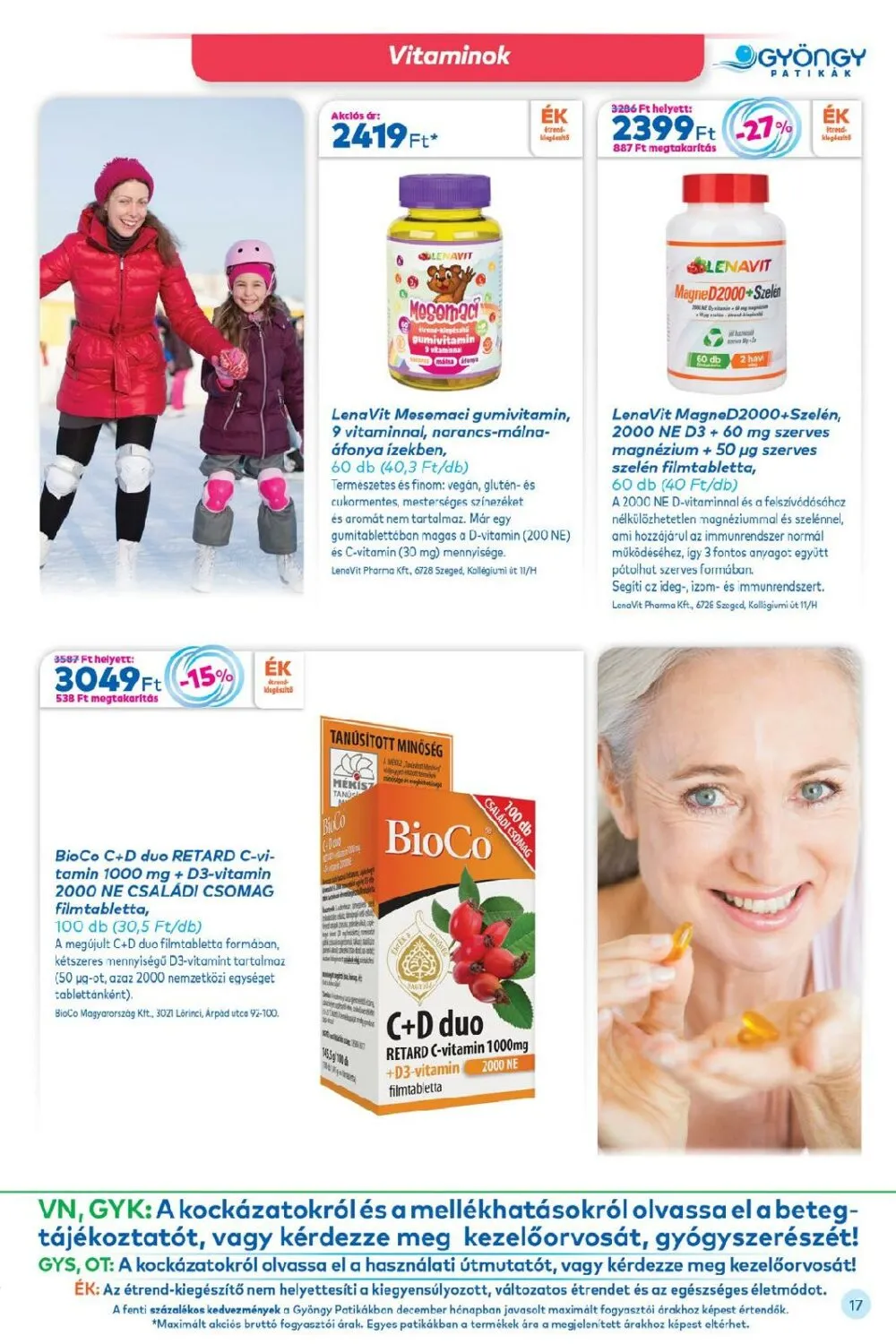 Gyongy akciós újság Patika 01.01–01.31 – 17. oldal