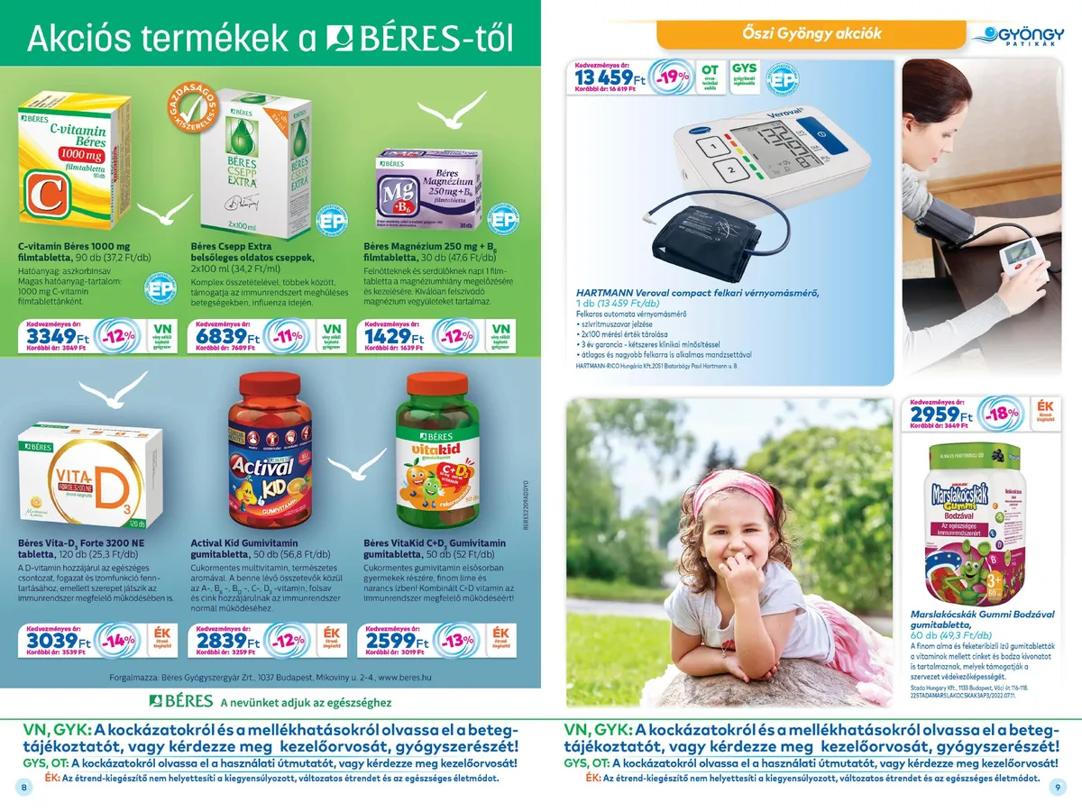 Gyongy akciós újság Patikak 09.01–09.30 – 5. oldal