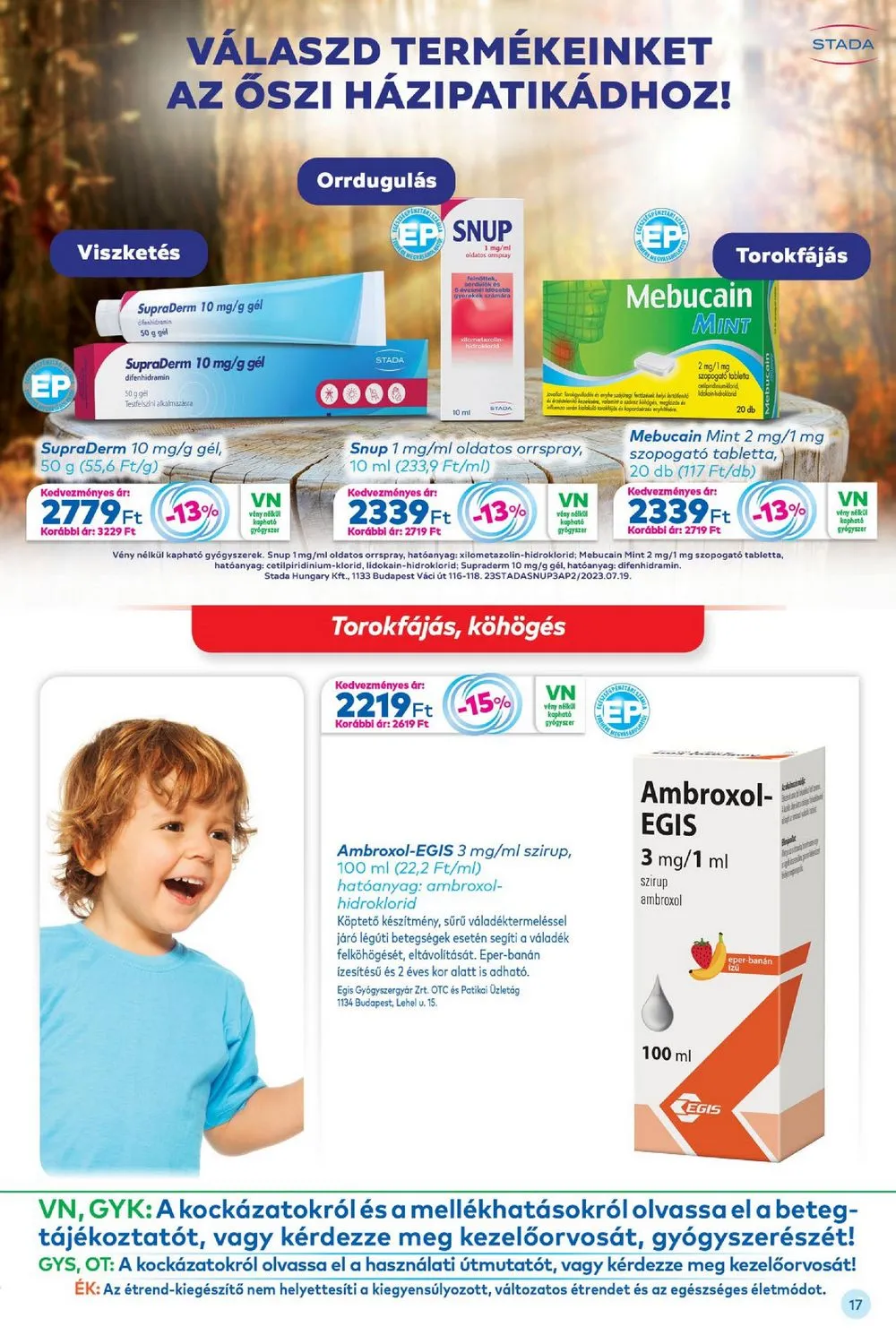 Gyongy akciós újság Patikak 09.01–09.30 – 17. oldal