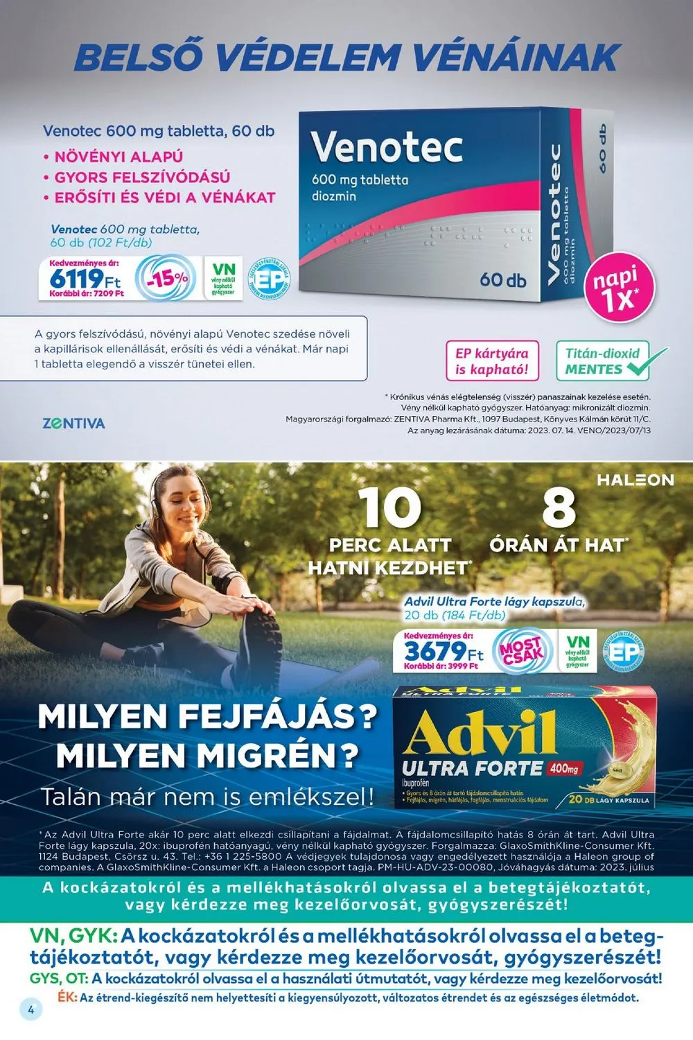 Gyongy akciós újság Patikak 09.01–09.30 – 4. oldal
