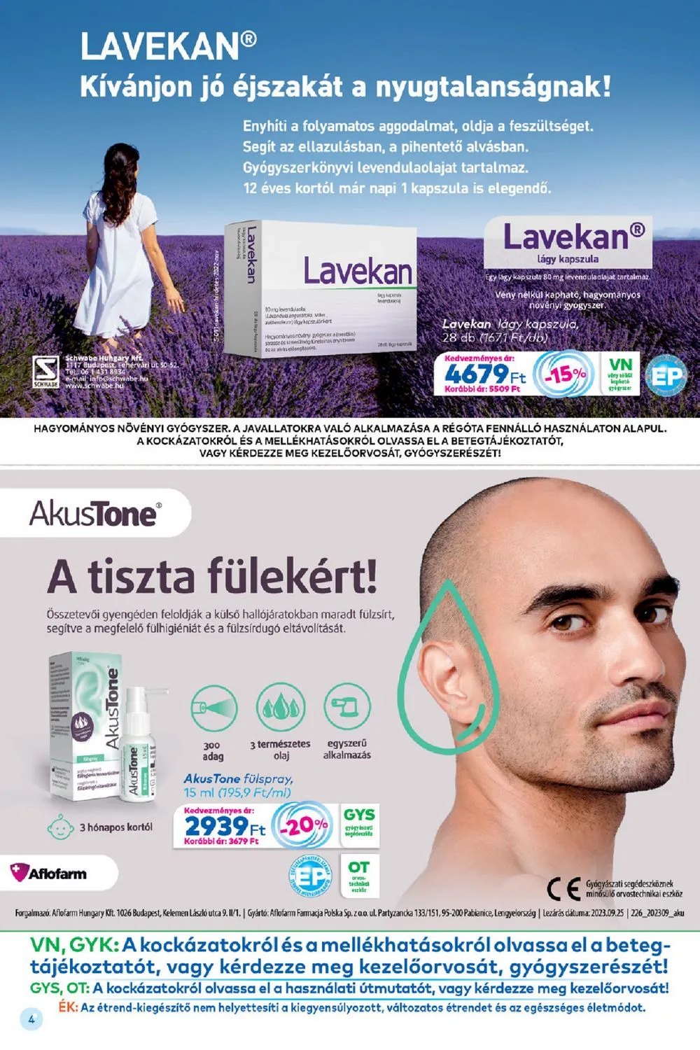 Gyongy akciós újság Patikak 11.01–11.30 – 4. oldal