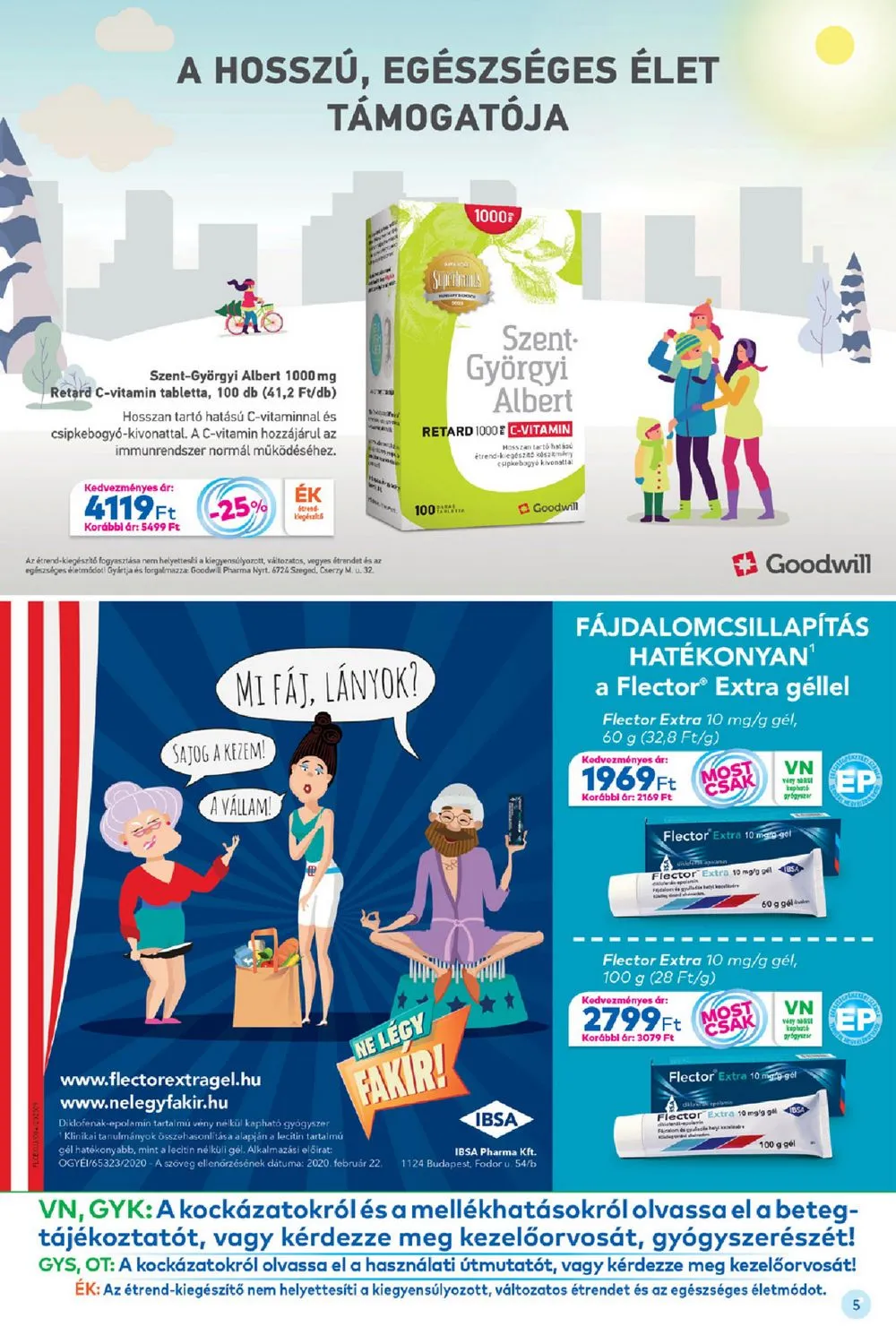Gyongy akciós újság Patikak 11.01–11.30 – 5. oldal