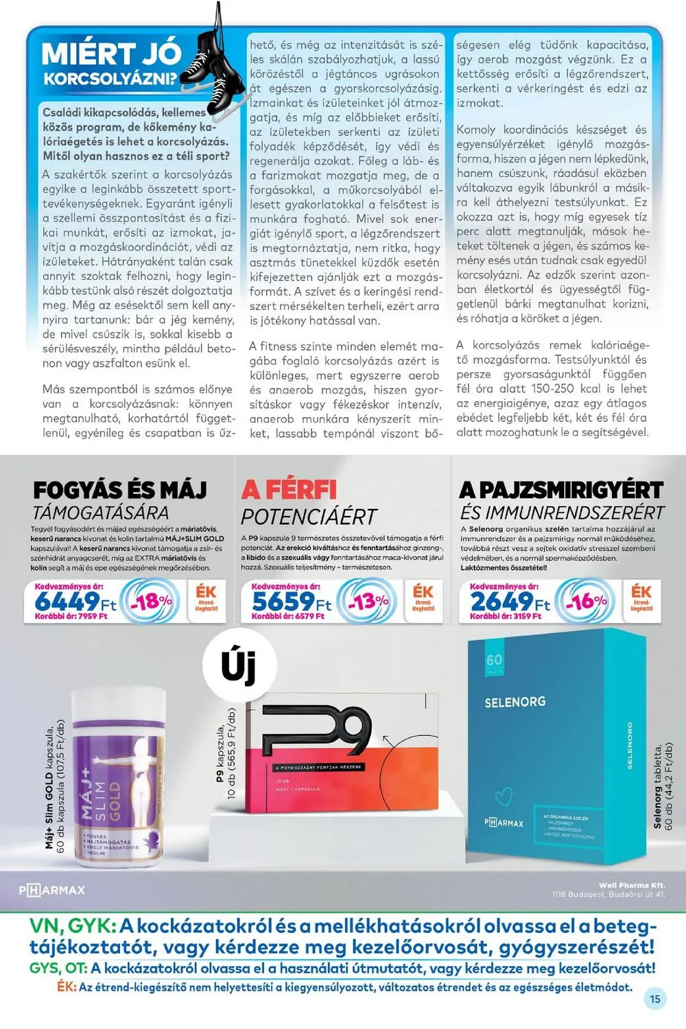 Gyongy akciós újság Patikak 01.01–01.31 – 15. oldal