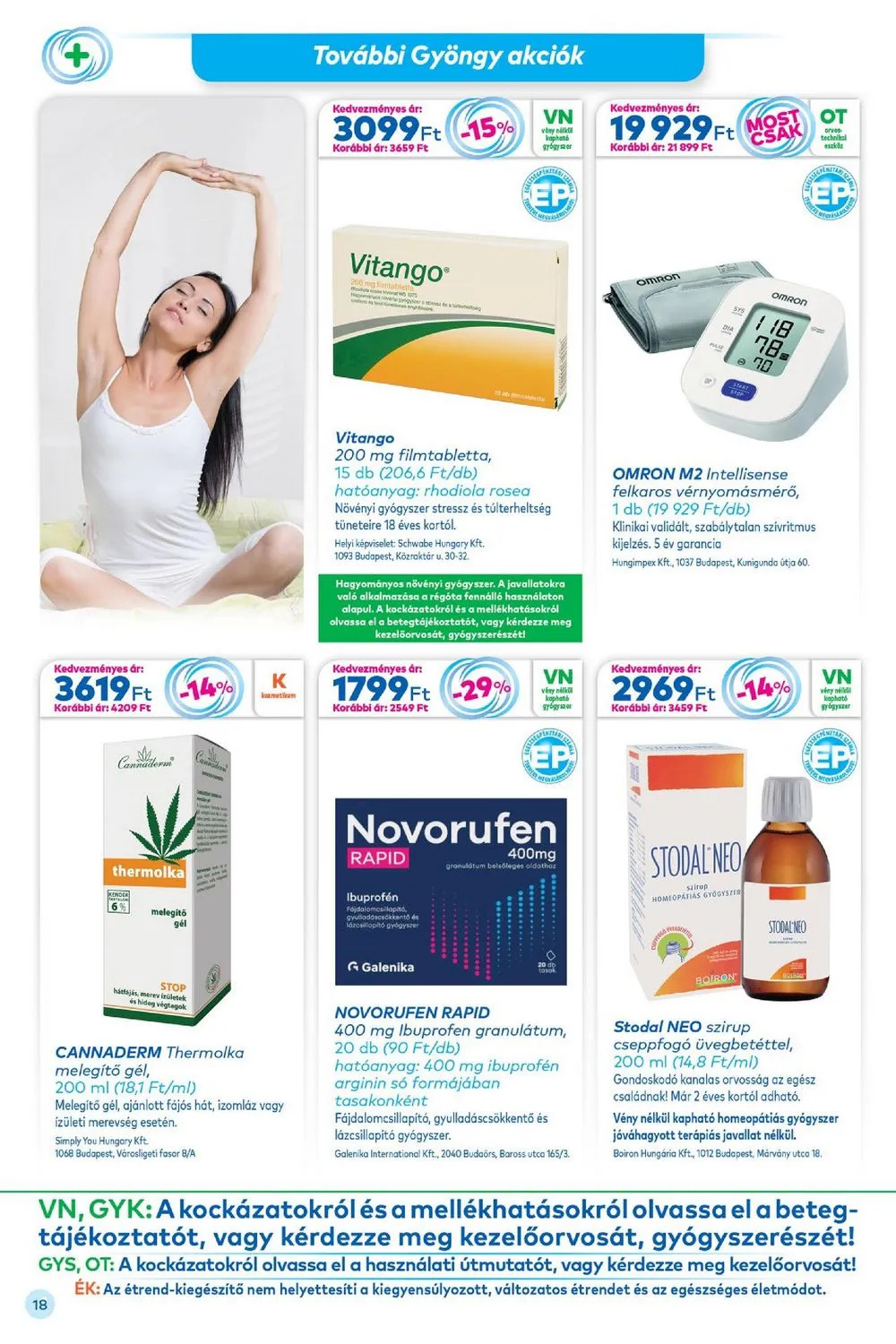 Gyongy akciós újság Patikak 02.01–02.29 – 18. oldal