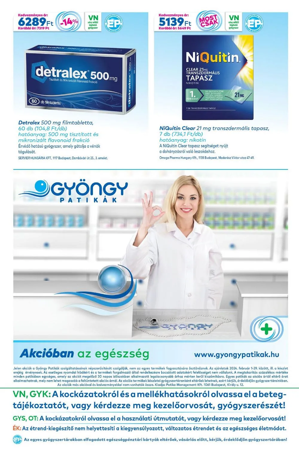 Gyongy akciós újság Patikak 02.01–02.29 – 20. oldal