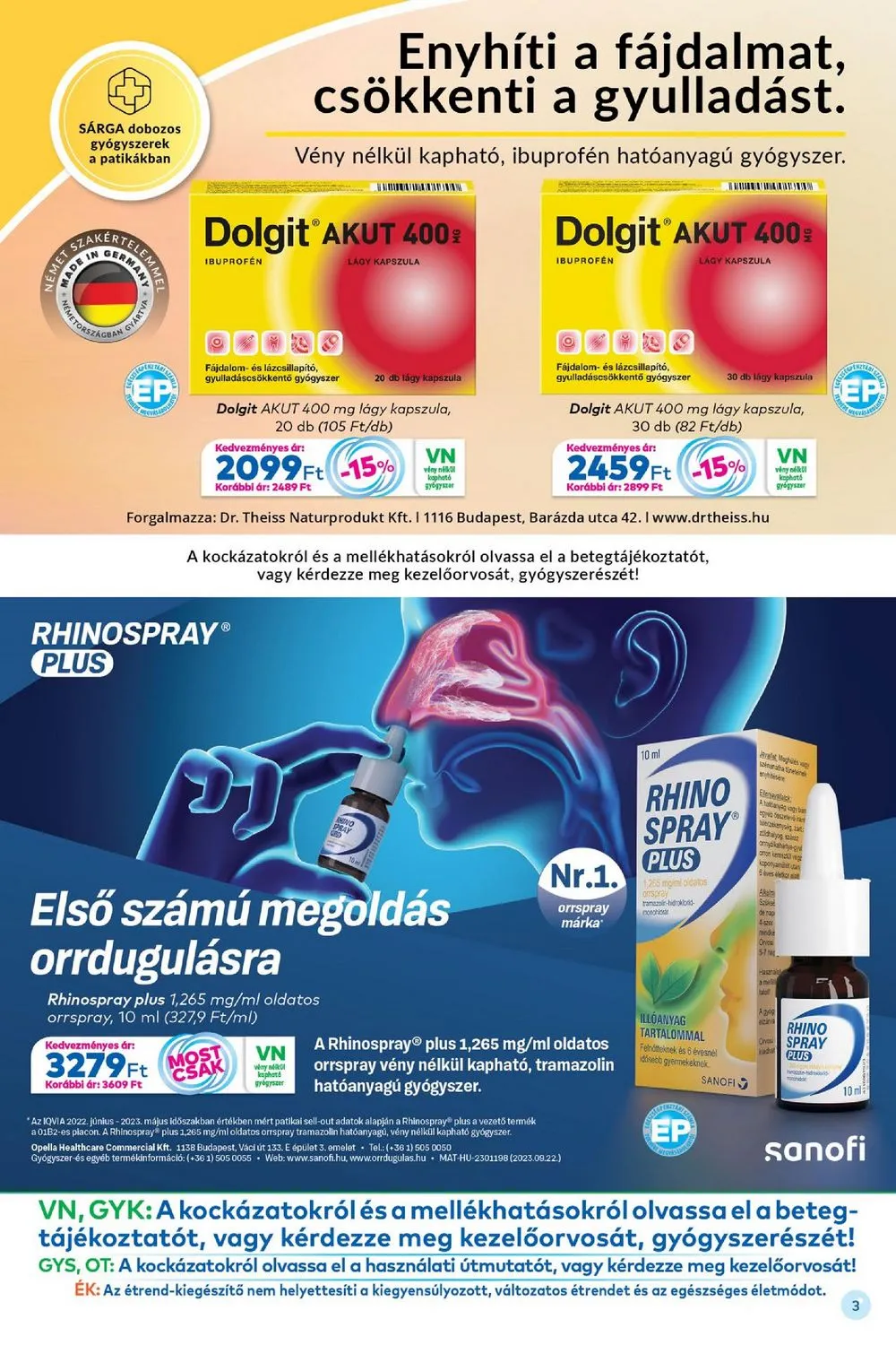 Gyongy akciós újság Patikak 02.01–02.29 – 3. oldal