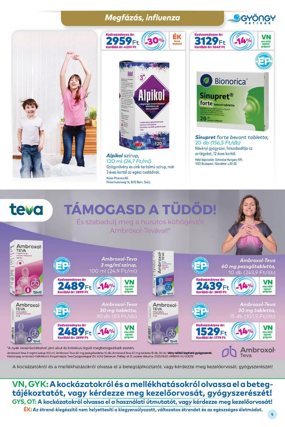 Gyongy akciós újság Patikak 02.01–02.29 – 9. oldal
