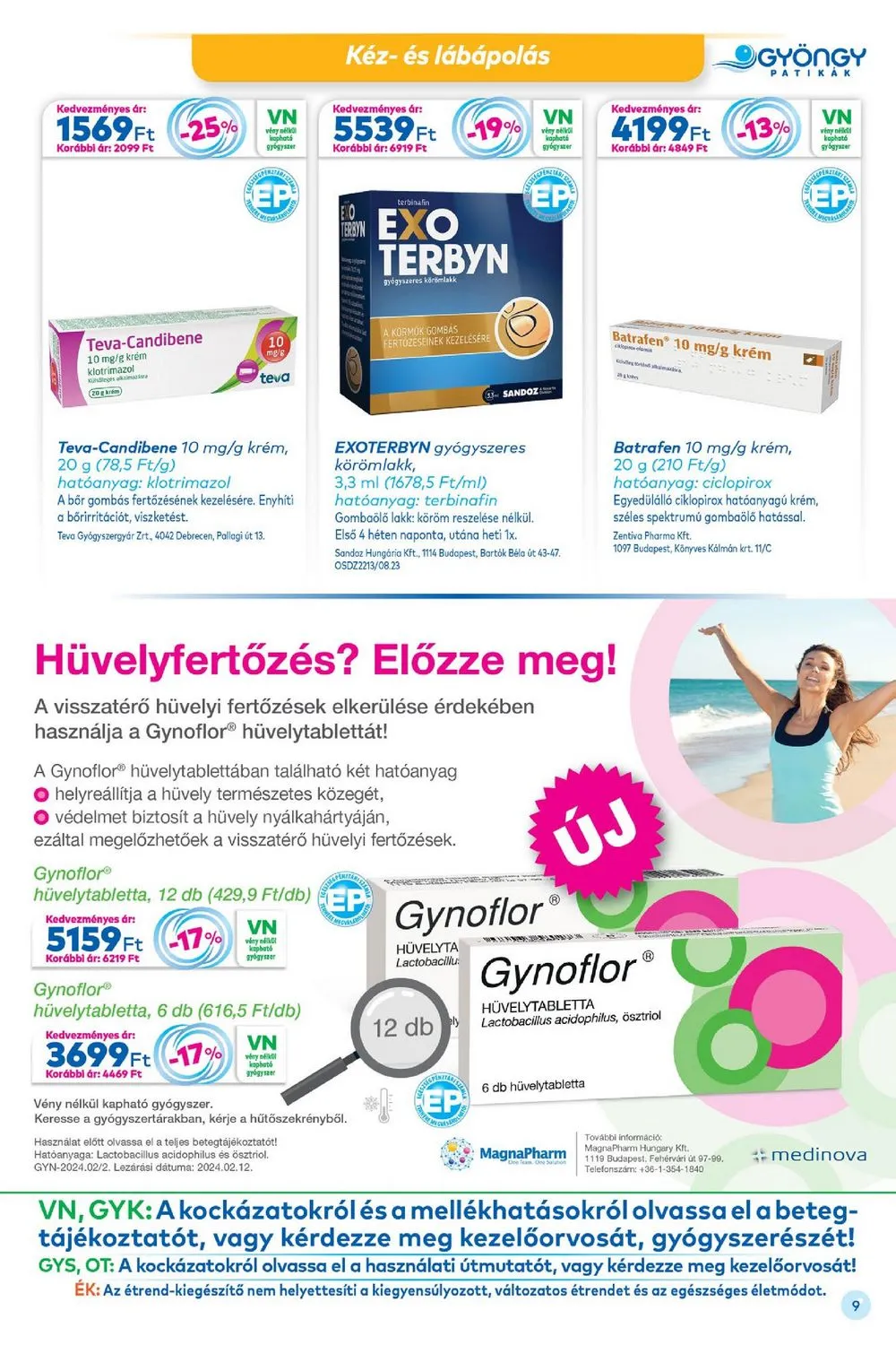 Gyongy akciós újság Patikak 04.01–04.30 – 9. oldal