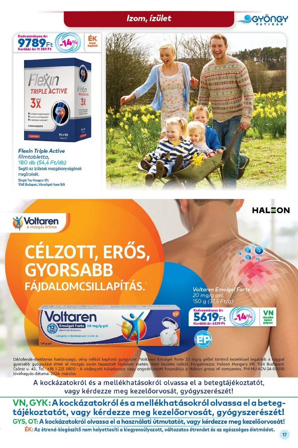 Gyongy akciós újság Patikak 05.01–05.31 – 17. oldal
