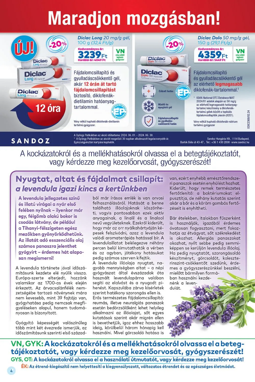 Gyongy akciós újság Patikak 06.01–06.30 – 4. oldal