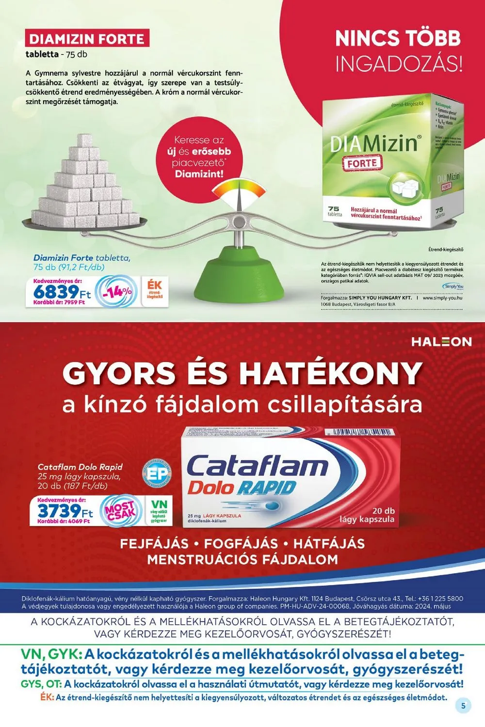 Gyongy akciós újság Patikak 07.01–07.31 – 5. oldal