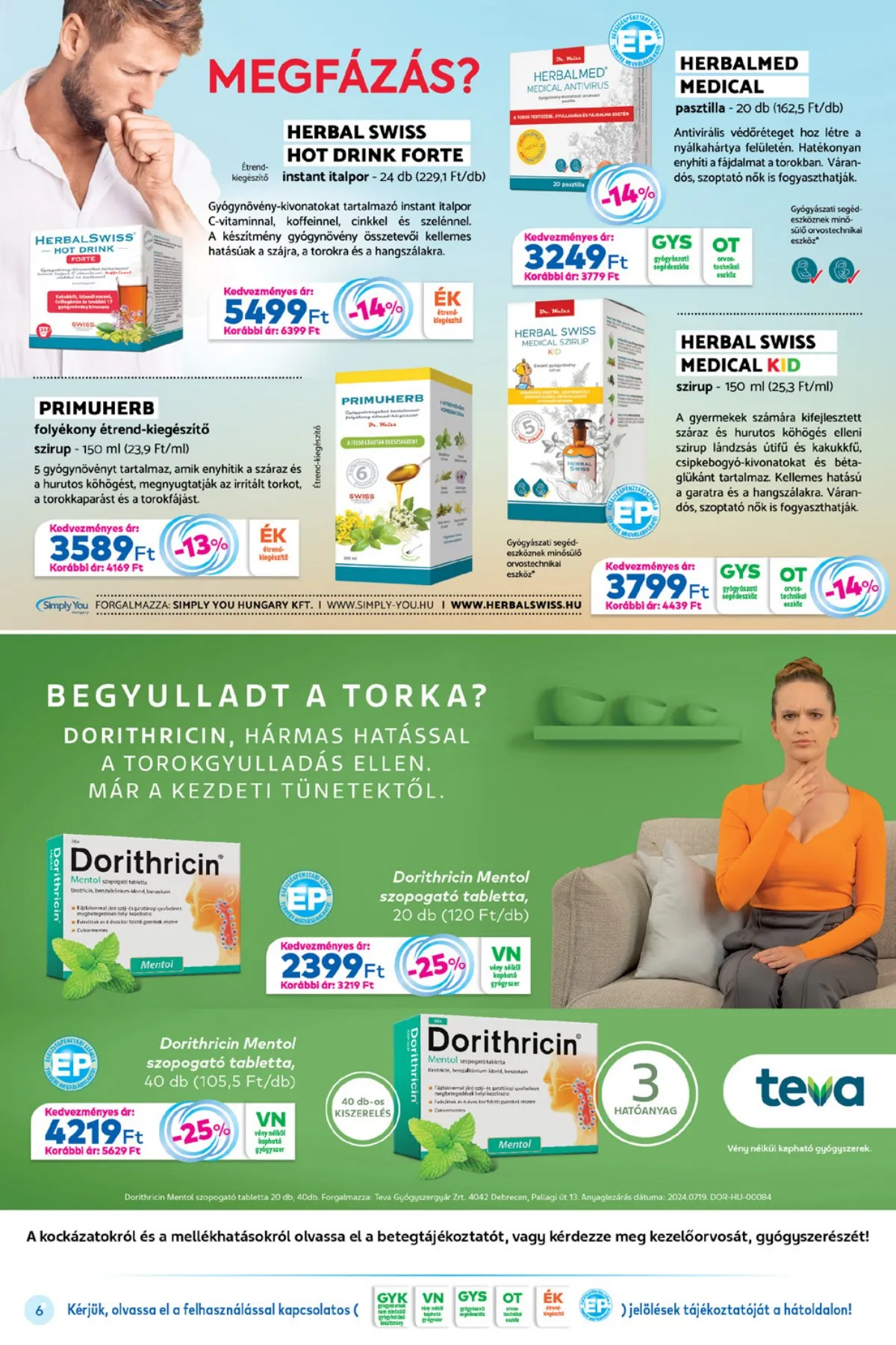 Gyongy akciós újság Patikak 11.01–11.30 – 6. oldal