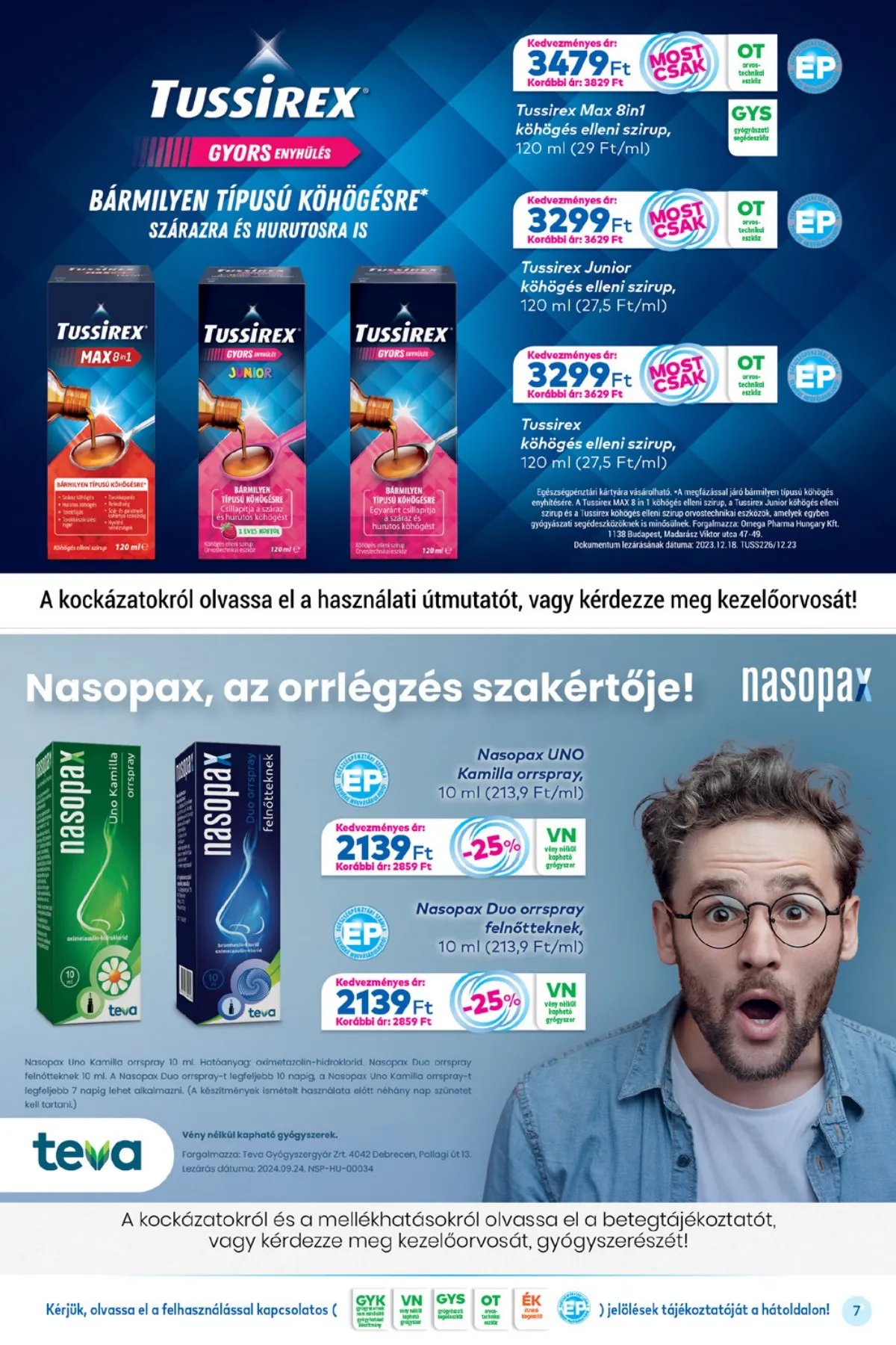 Gyongy akciós újság Patikak 11.01–11.30 – 7. oldal