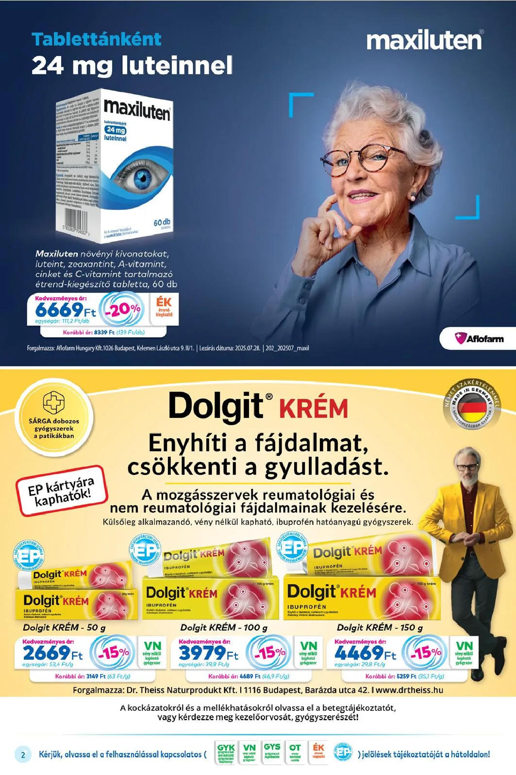 Gyongy akciós újság Patikak 09.01–09.30 – 12. oldal