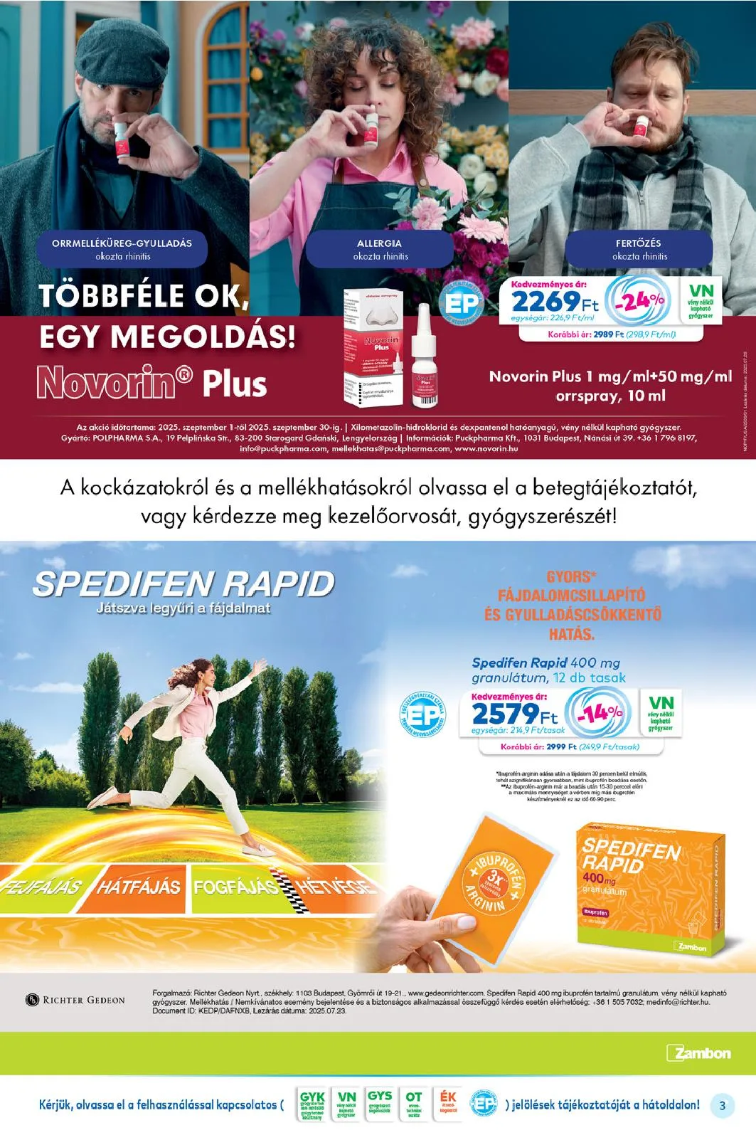 Gyongy akciós újság Patikak 09.01–09.30 – 14. oldal