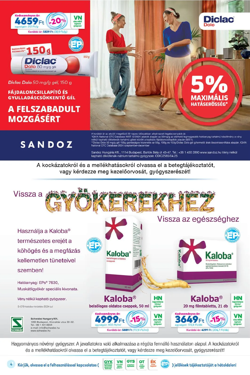 Gyongy akciós újság Patikak 09.01–09.30 – 15. oldal